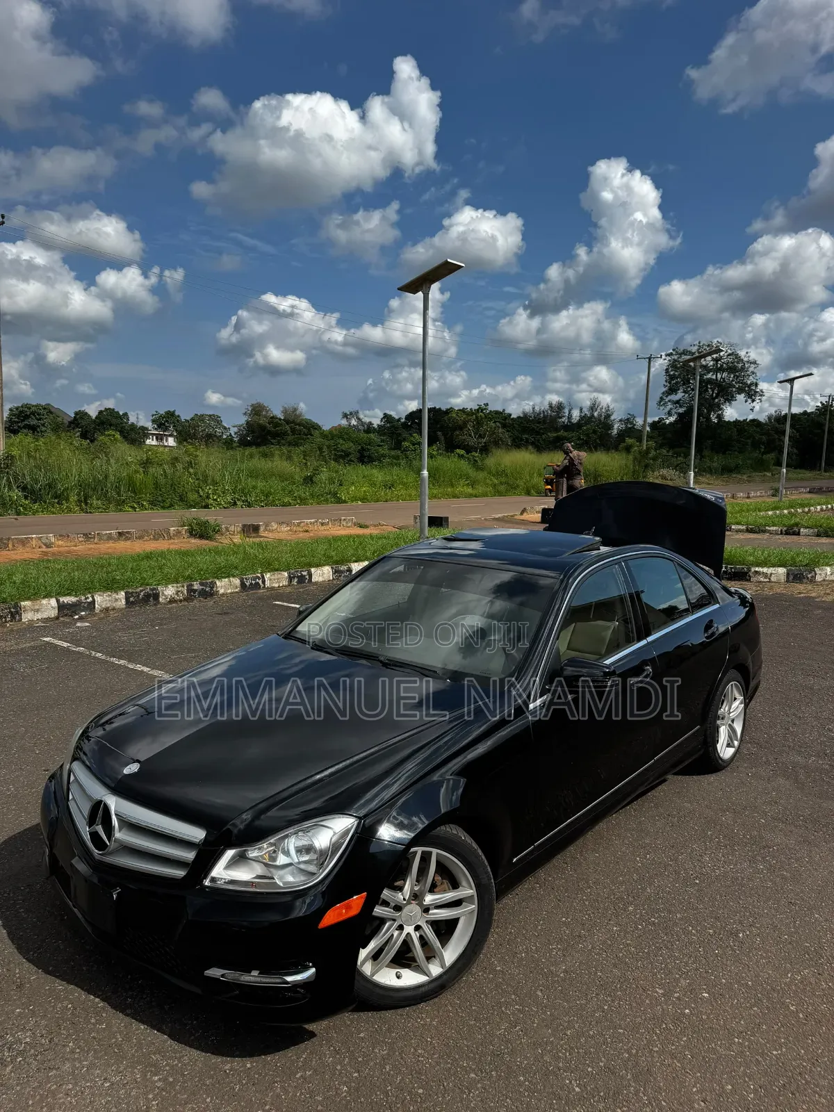 Mercedes-Benz C300 Sport 4Matic Sedan AWD (3.5L 6cyl 7A) 2013 Black
