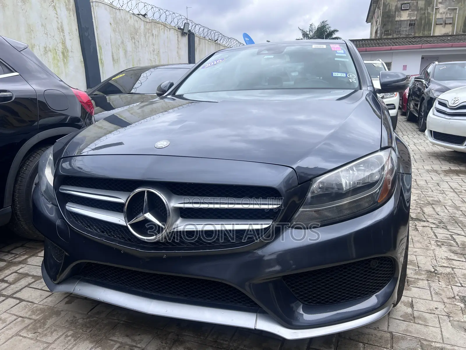 Mercedes-Benz C300 Luxury 4Matic Sedan AWD (2.0L 4cyl 7A) 2016 Gray