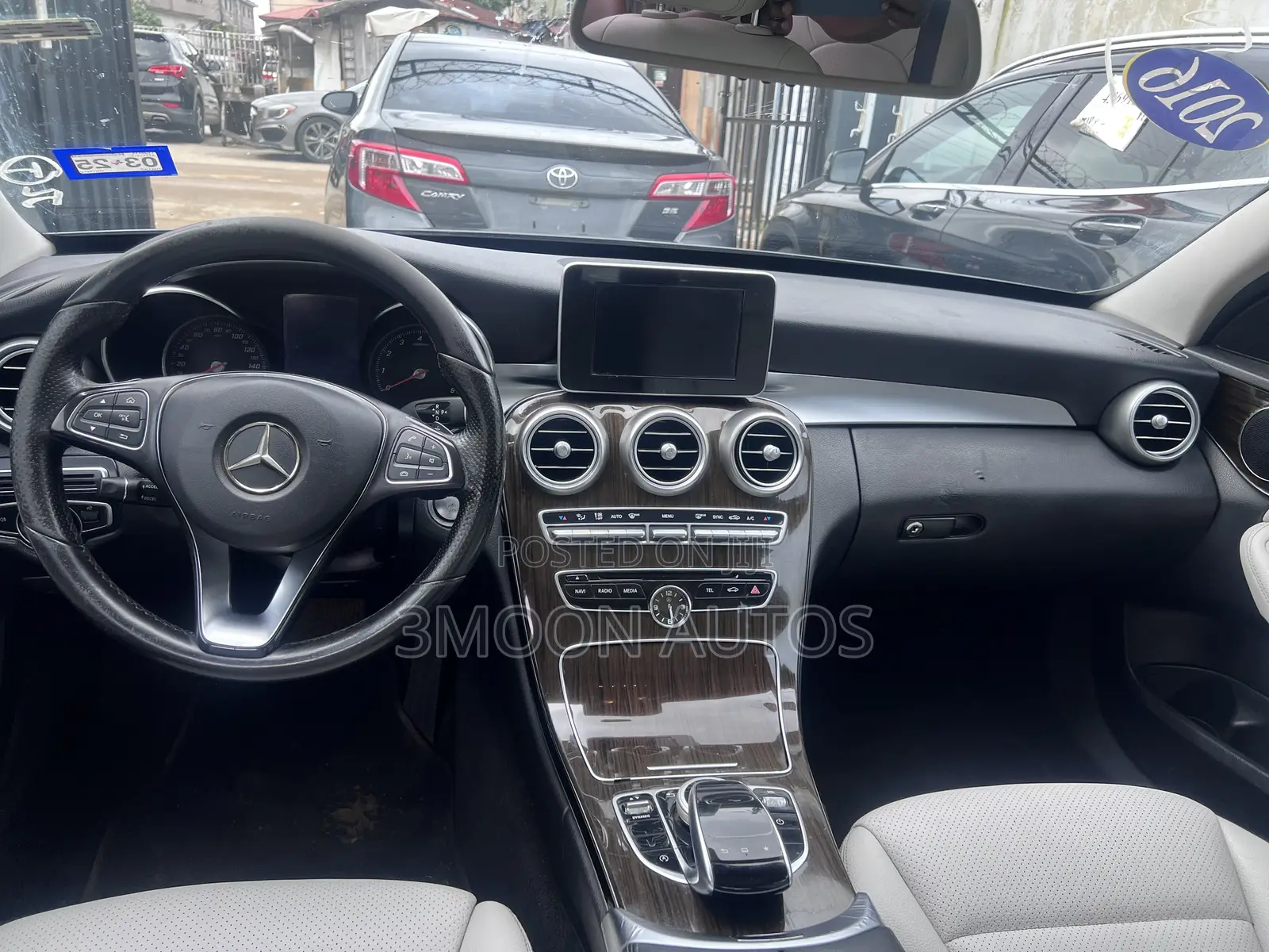 Mercedes-Benz C300 Luxury 4Matic Sedan AWD (2.0L 4cyl 7A) 2016 Gray