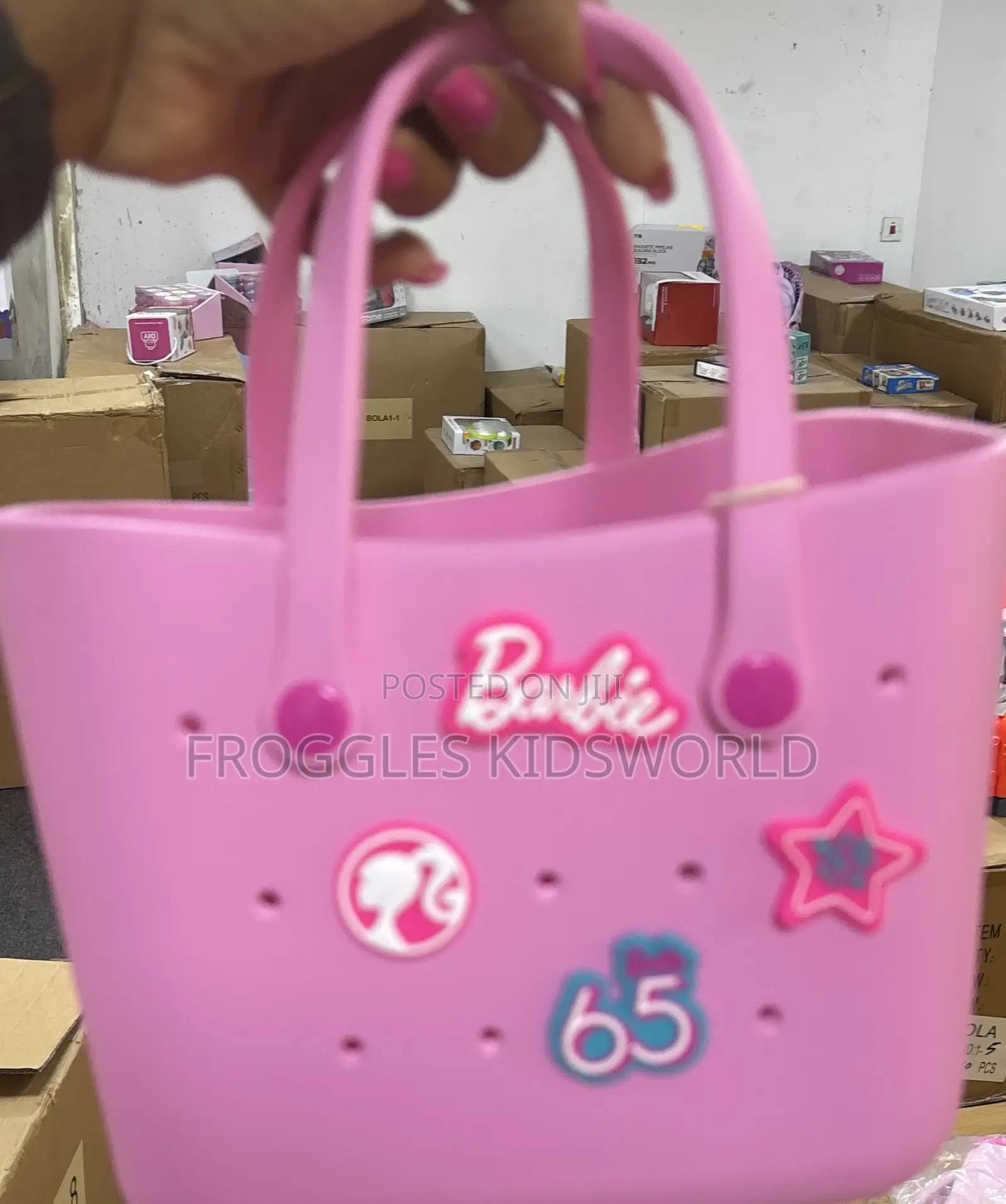 Barbie Crocs Bag