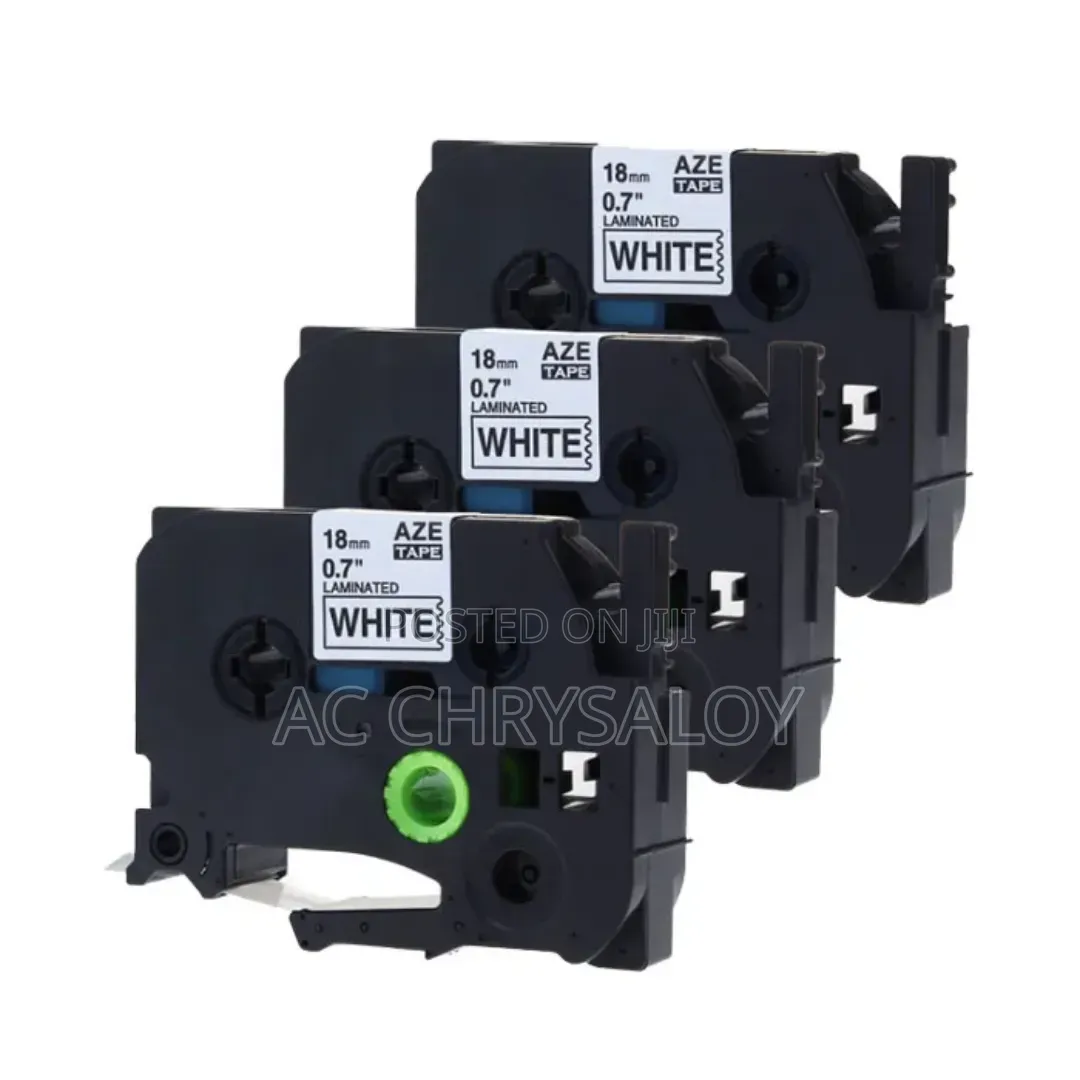Laminated Label Tape Cassettes for Brother P-Touch Labelers