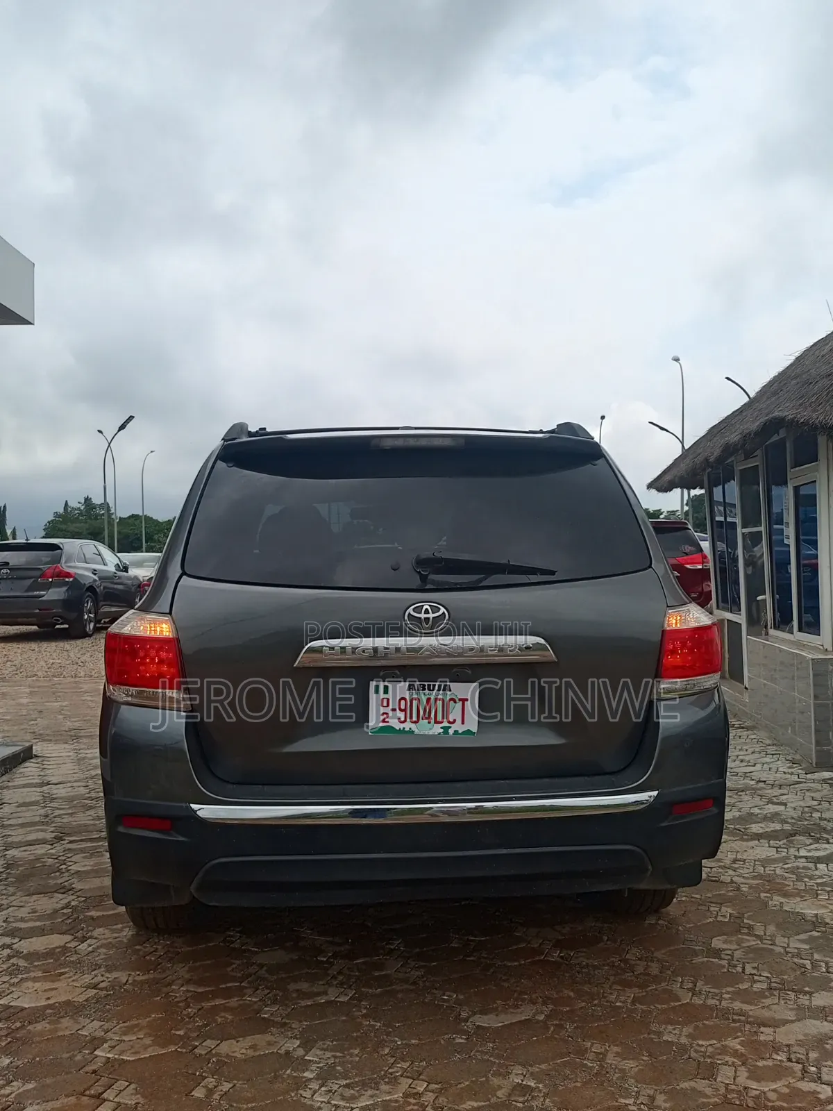 Toyota Highlander 2012 Gray