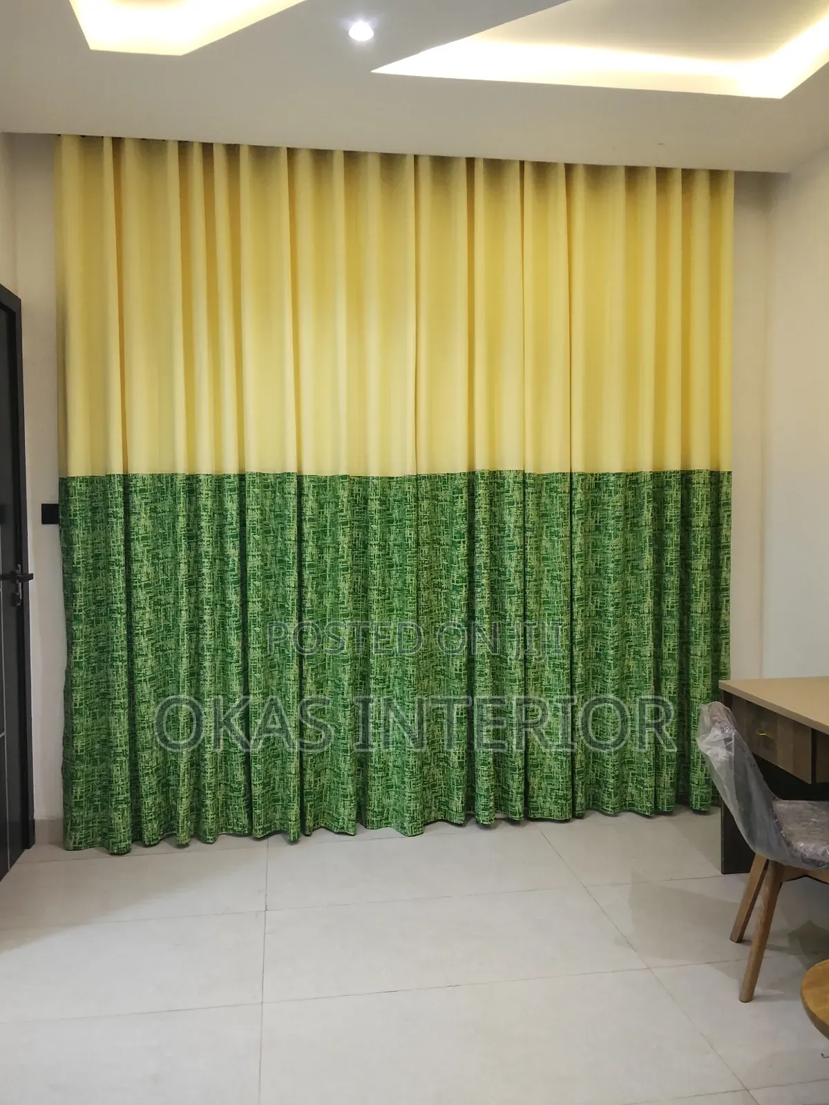 Ankara Curtains Design