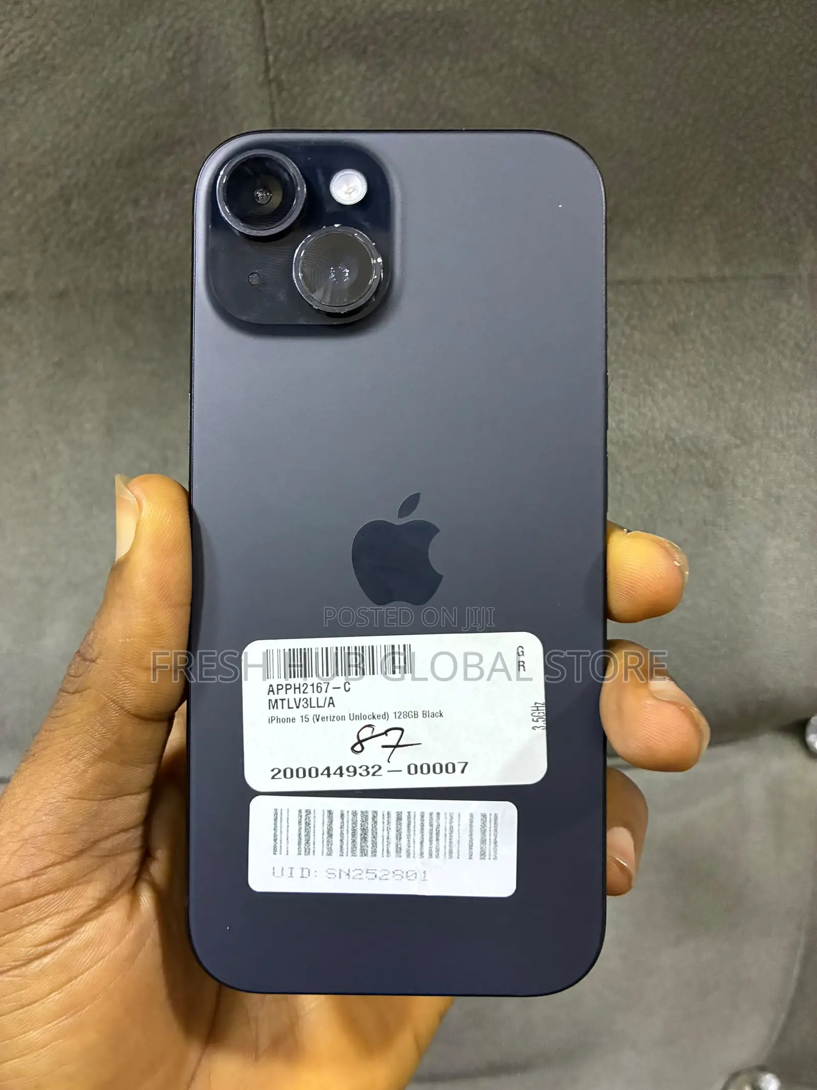 Apple iPhone 15 128 GB Black