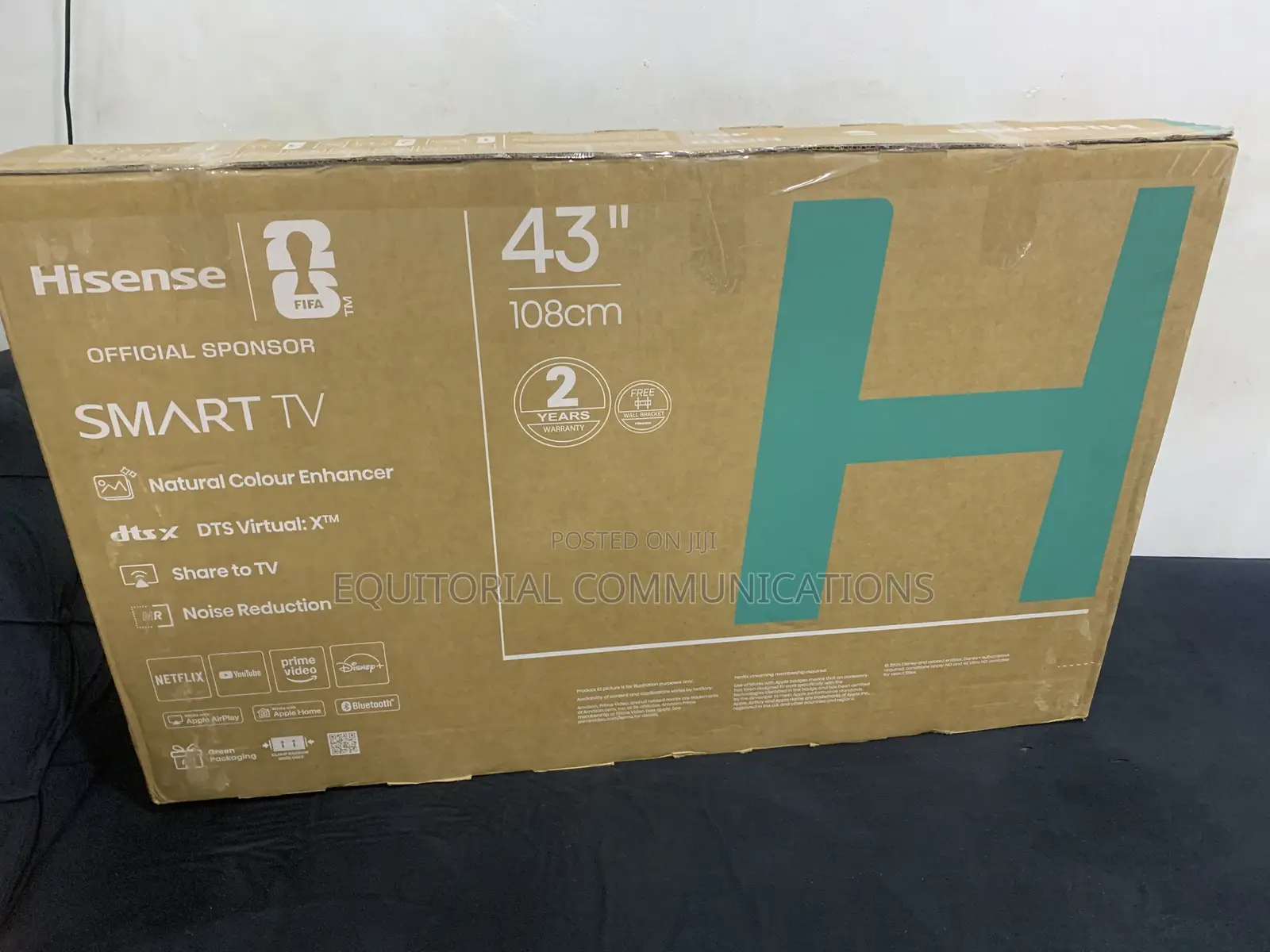Hisense 43-Inch Smart TV – Full HD Display With Built-in Wi-Fi