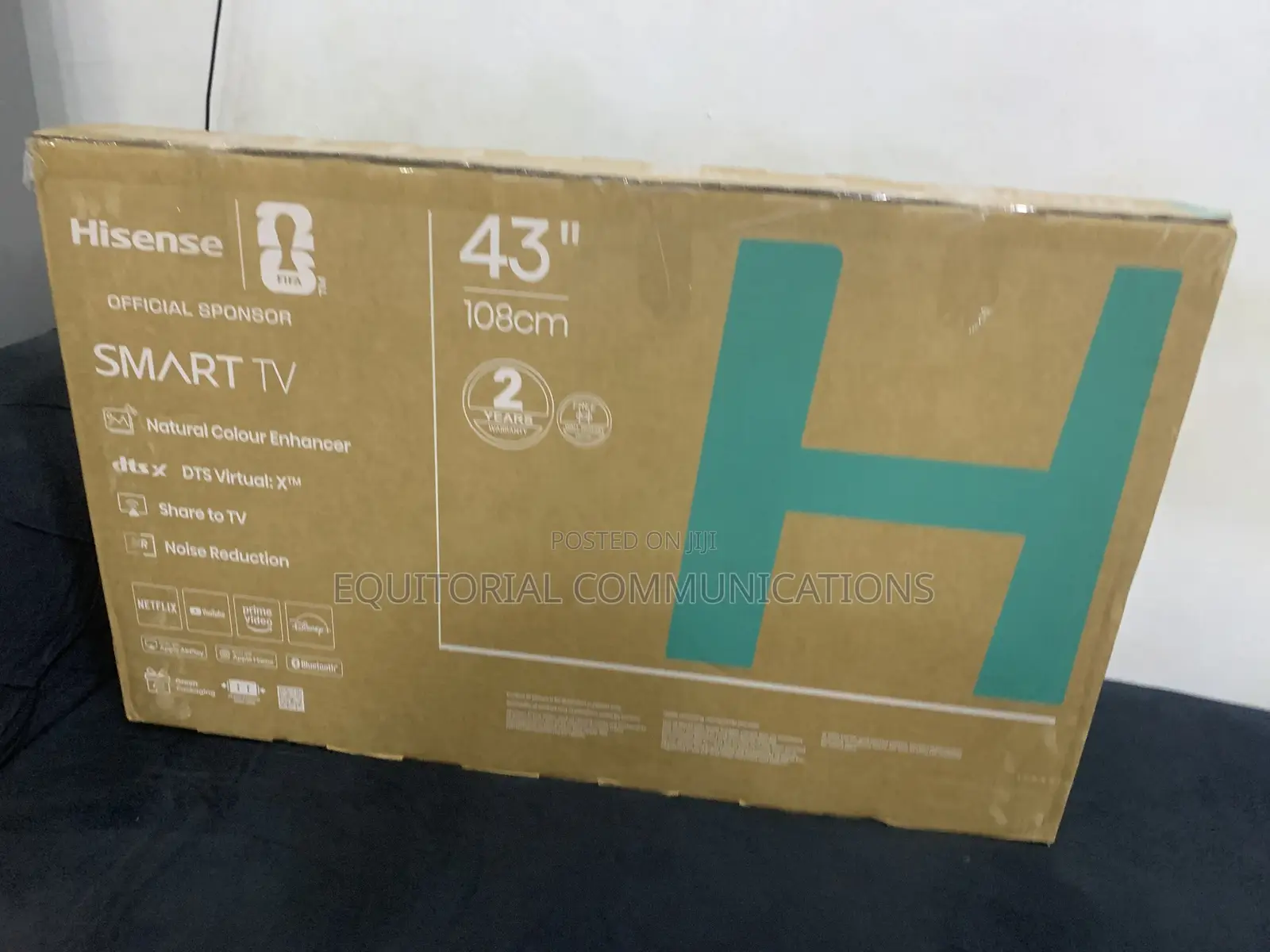 Hisense 43-Inch Smart TV – Full HD Display With Built-in Wi-Fi