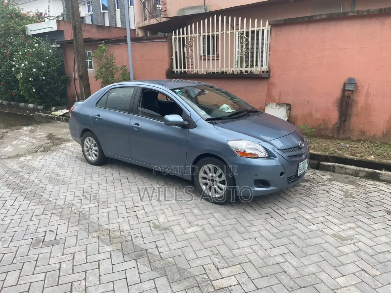 Toyota Yaris 2008 Blue