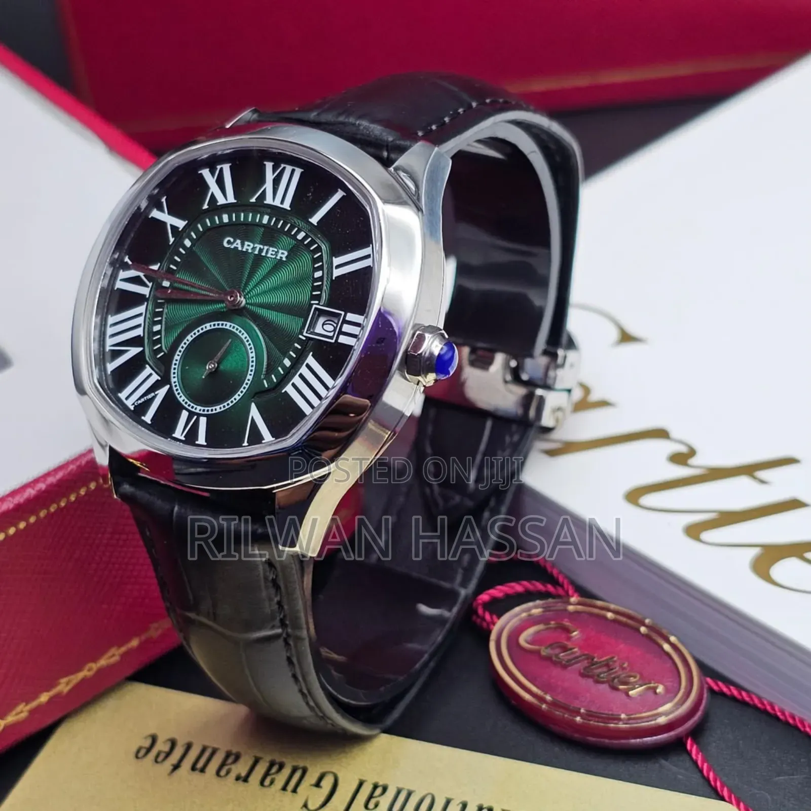 Cartier Luxury Leather Timepiece