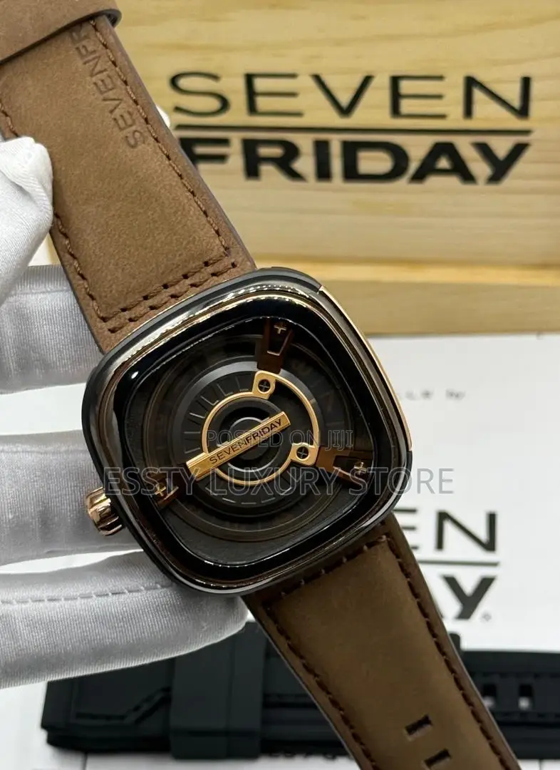 High Quality Luxury Seven Friday Men Wristwatch