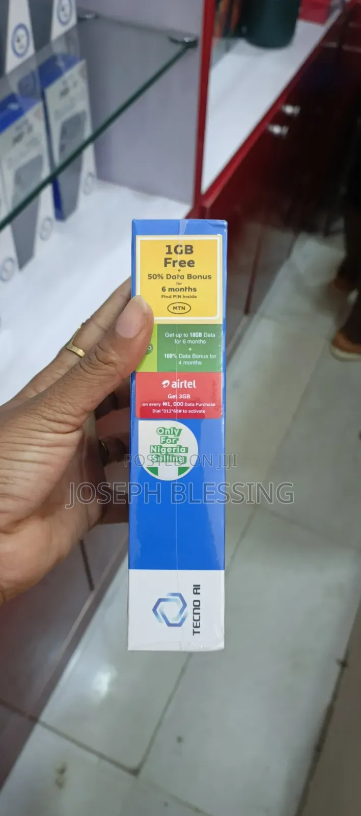 New Tecno Spark 50 128 GB Black
