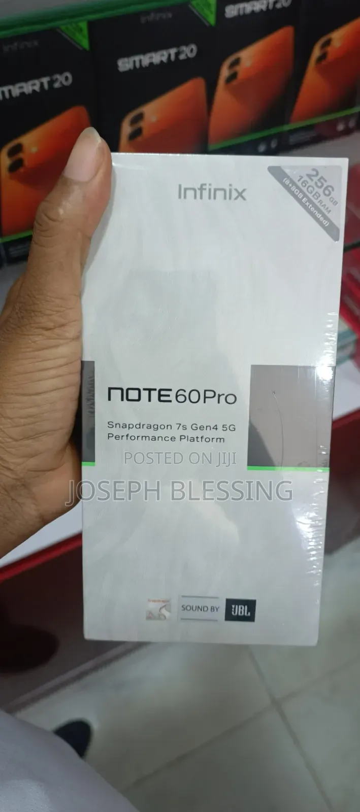 New Infinix Note 60 Pro 256 GB Gold