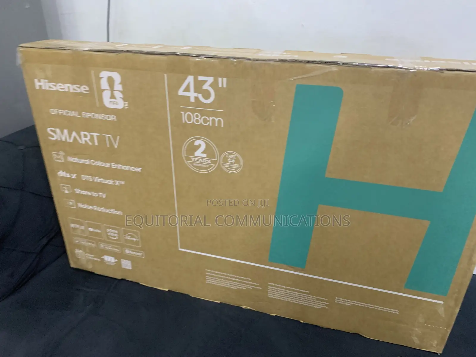 Hisense 43" Smart TV – Stream Netflix, YouTube More