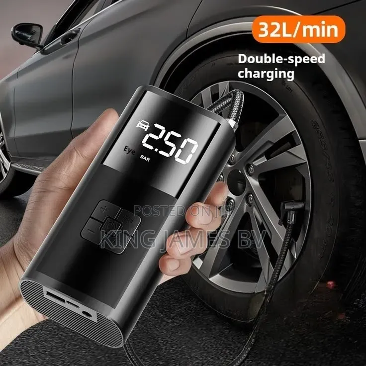Wireless Digital Pump Portable Tyre Inflator – Smart Air Solution