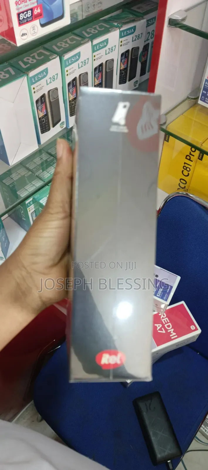 New Itel Power 80 128 GB Gray