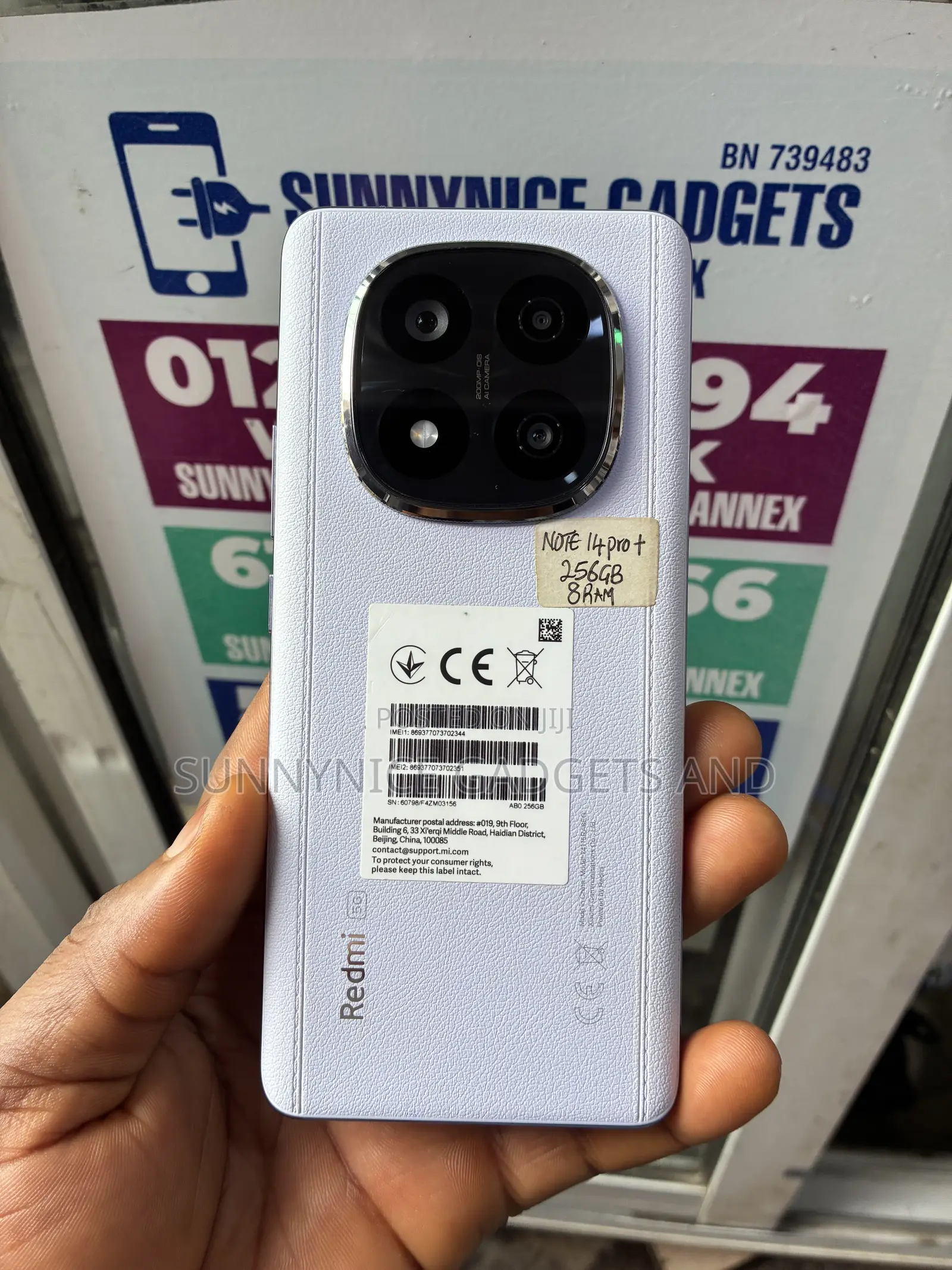Xiaomi Redmi Note 14 Pro+ 5G 256 GB Red