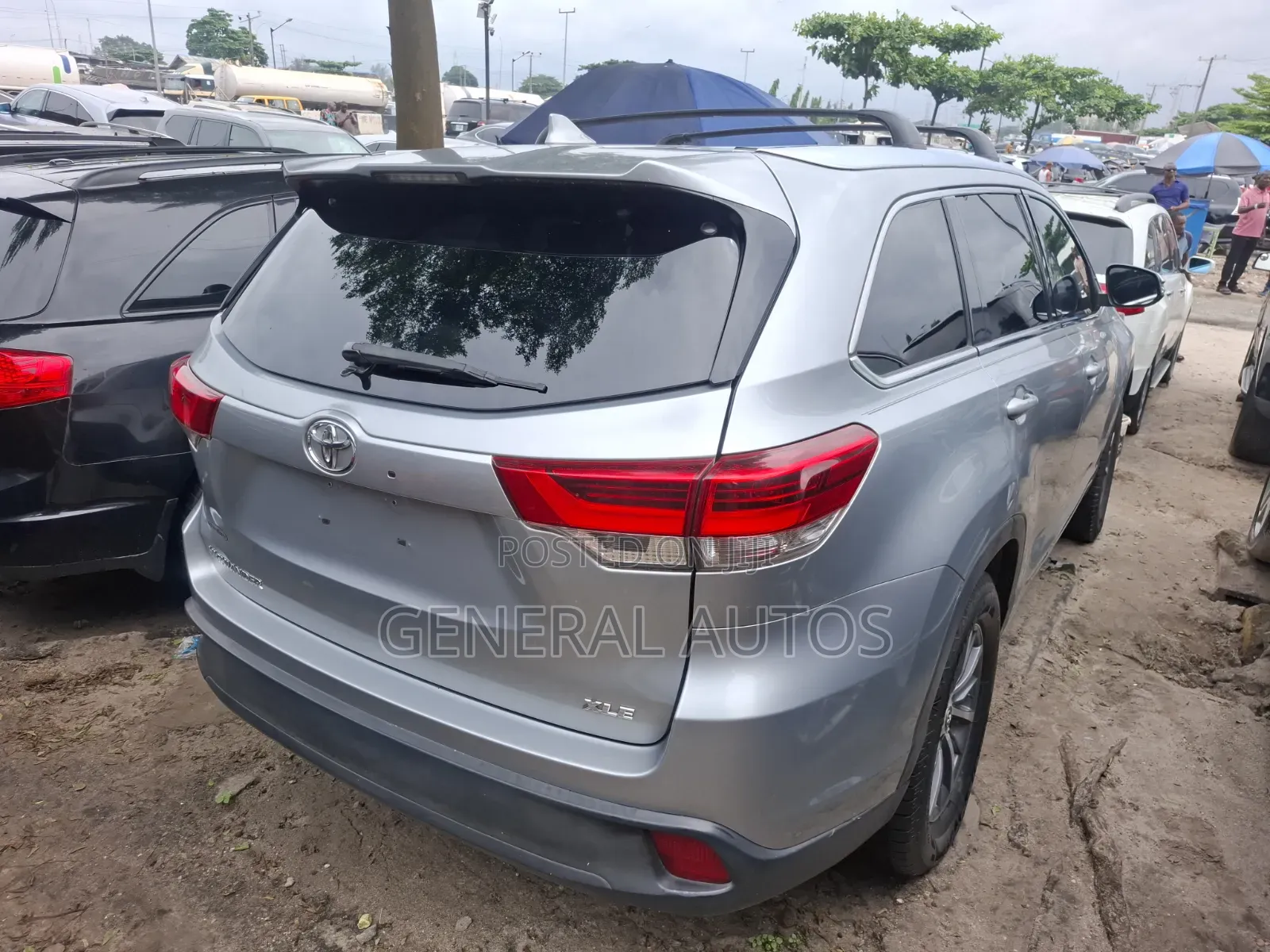 Toyota Highlander 2019 Silver