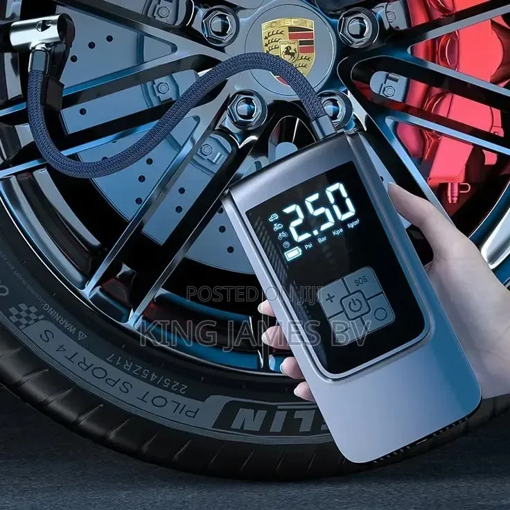 Wireless Digital Tyre Inflator – Portable Vehicle Maintenance Tool