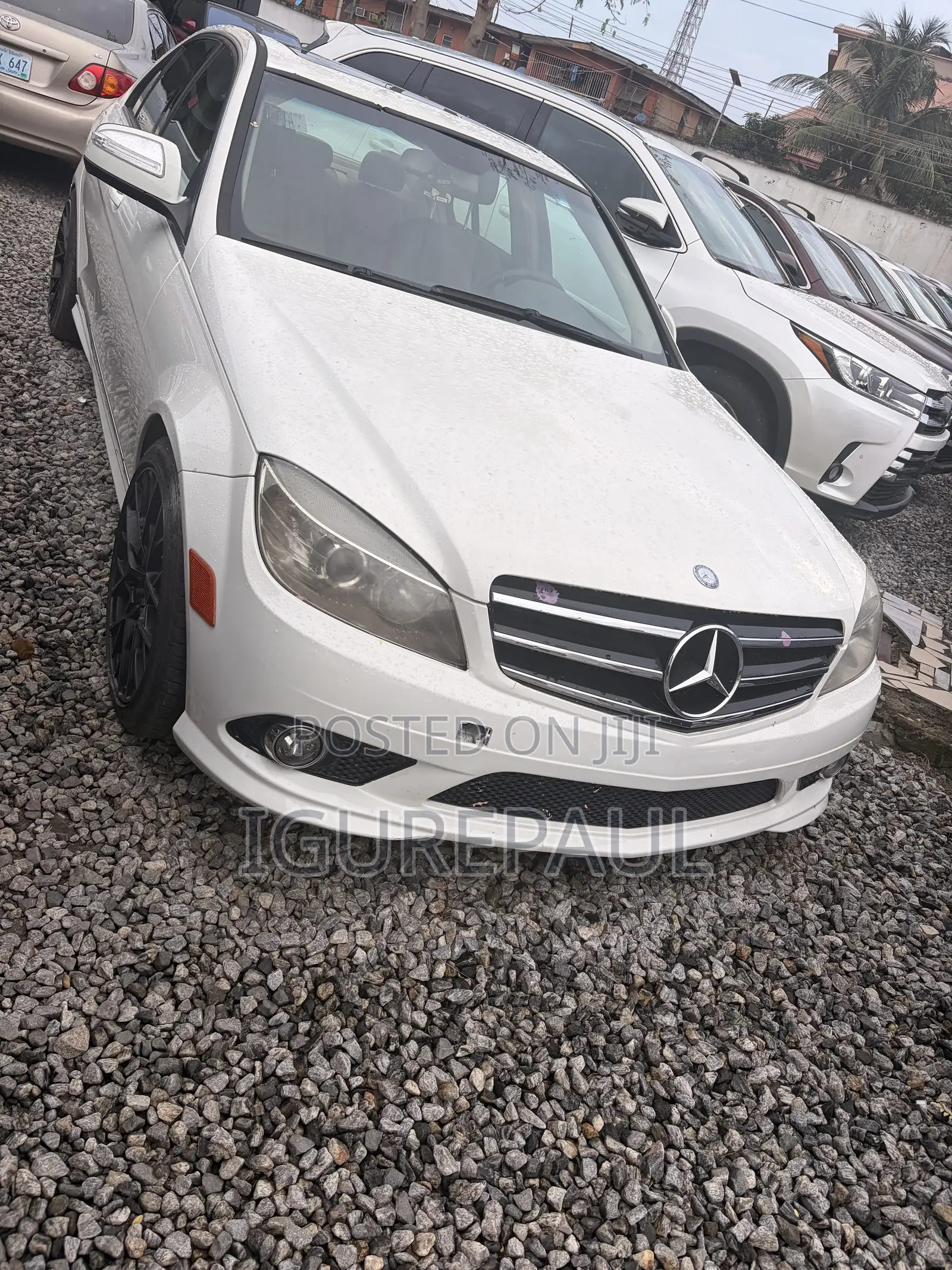 Mercedes-Benz C300 Luxury Sedan AWD (3.0L 6cyl 7A) 2008 White