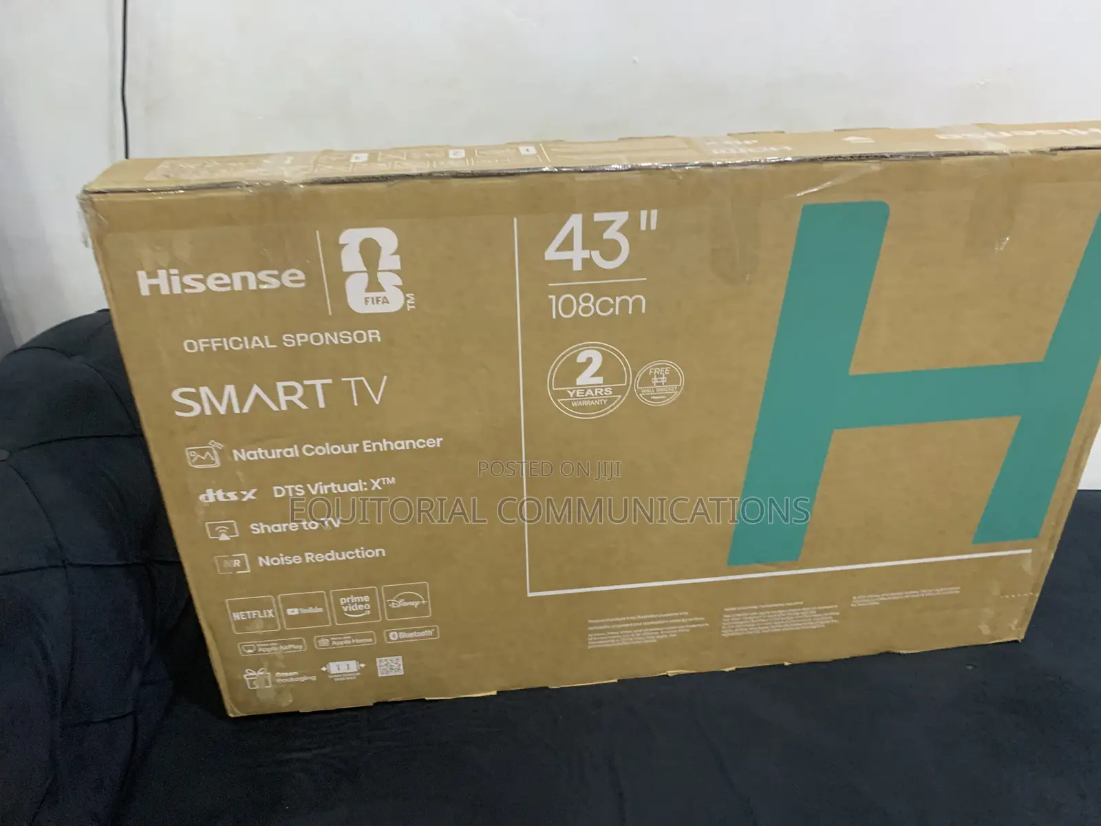 Hisense 43A4S –43inch Smart TV With Rich Sound and Clear Picture