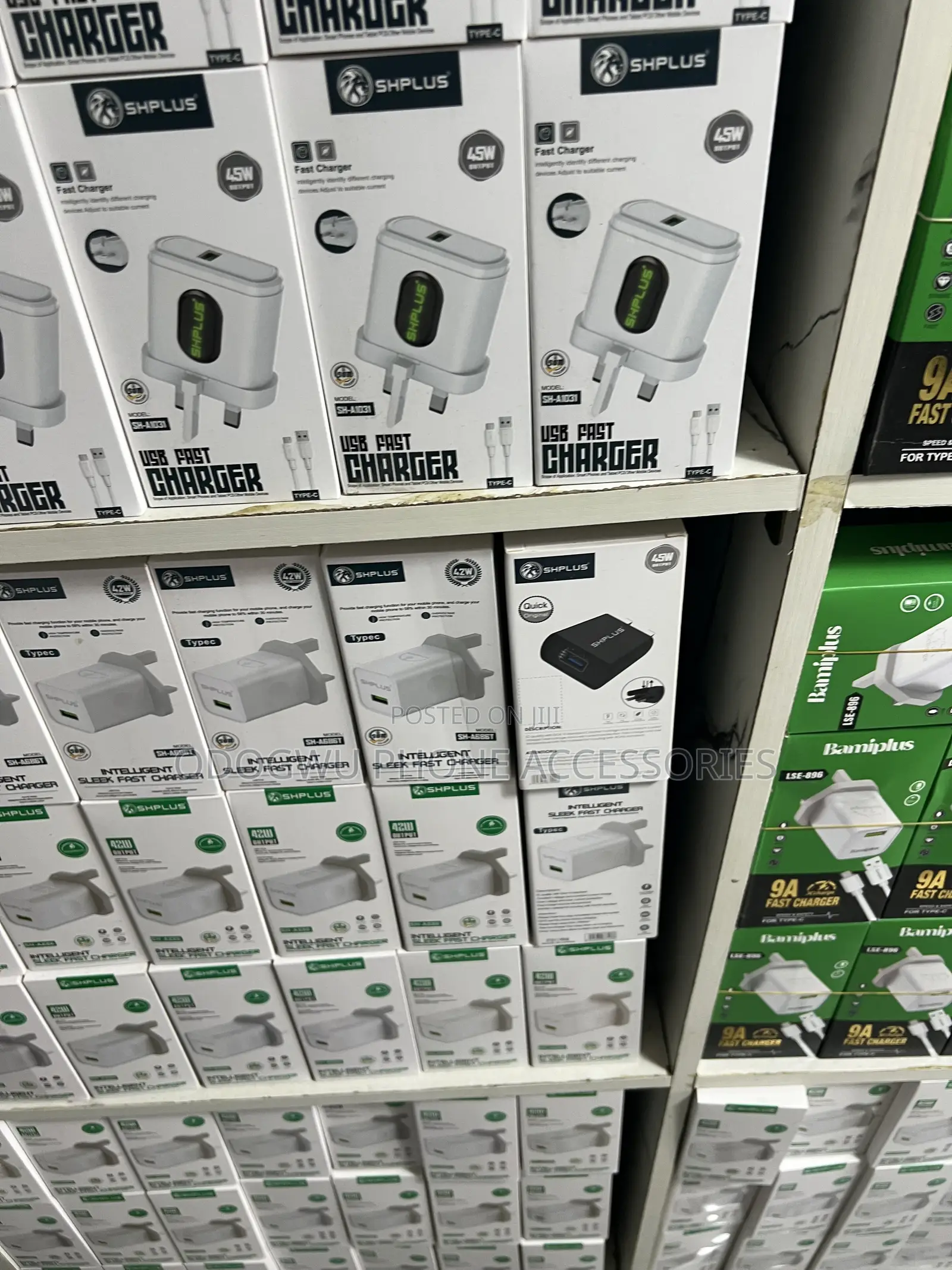 Shplus Charger iPhone and Type-C