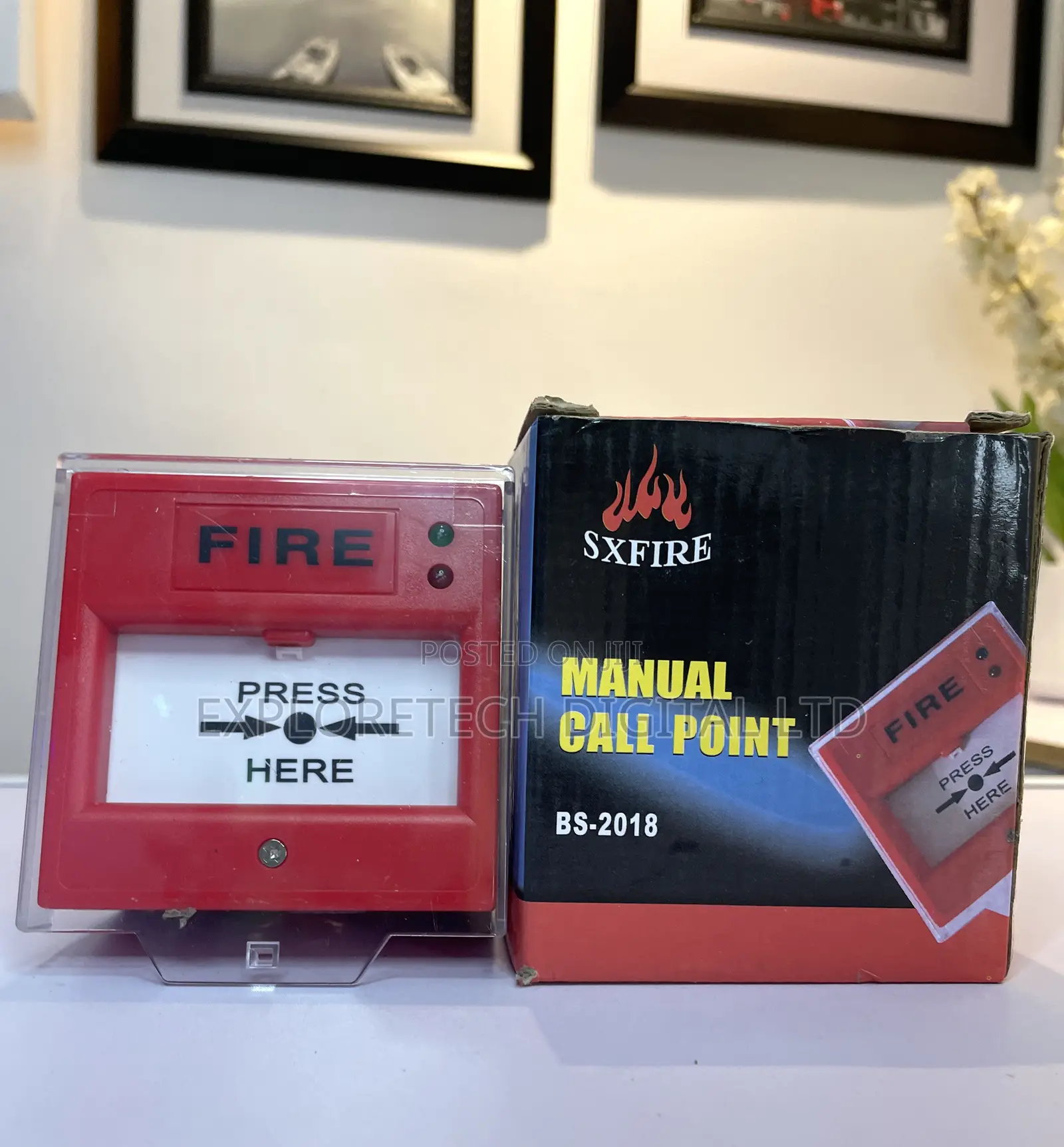 Manual Call Point (Fire Alarm Break Glass Unit)