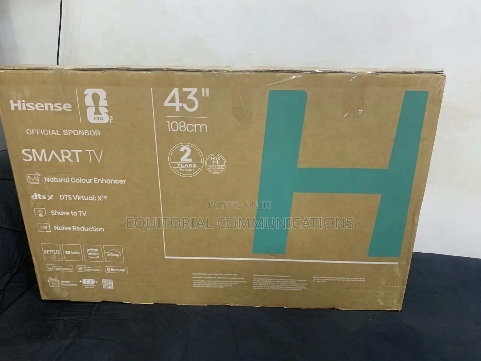 Hisense 43-Inch Smart LED TV With Built-in Apps