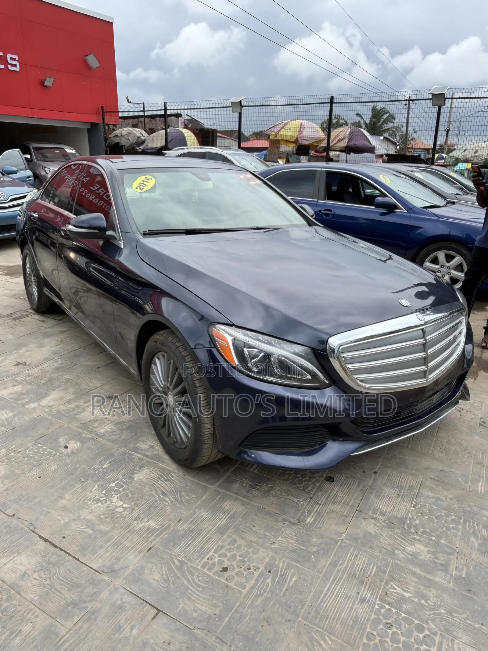 Mercedes-Benz C300 Sport 4dr AWD 4Matic Sedan (2.0L 4cyl 7A) 2015 Blue