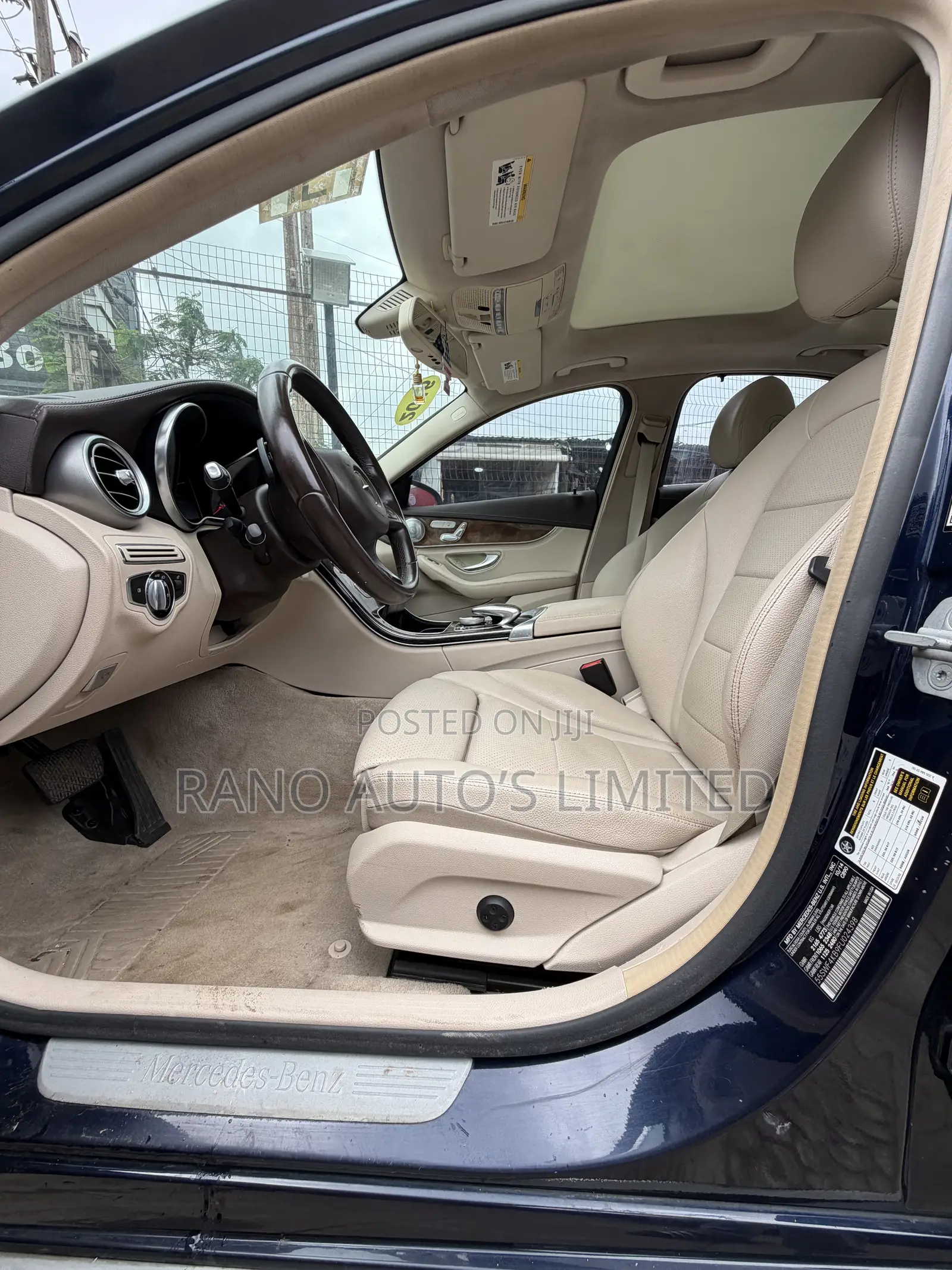 Mercedes-Benz C300 Sport 4dr AWD 4Matic Sedan (2.0L 4cyl 7A) 2015 Blue