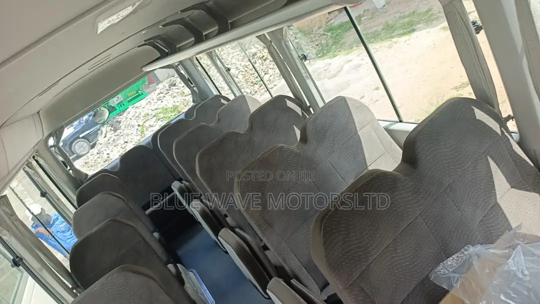 New Toyota Coaster 2025 White