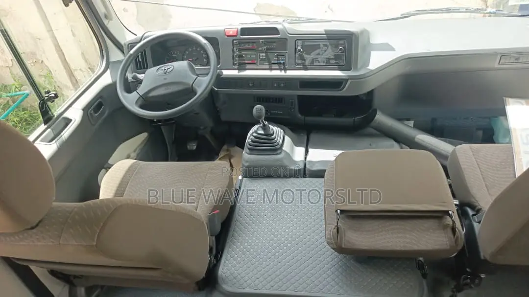 New Toyota Coaster 2025 White