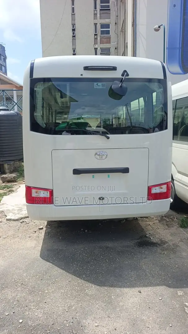 New Toyota Coaster 2025 White