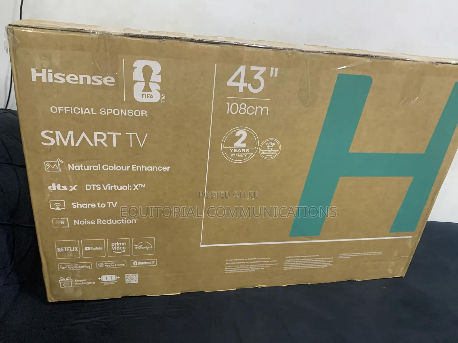 Hisense 43-Inch Smart TV – Smooth Streaming and Easy Navigation