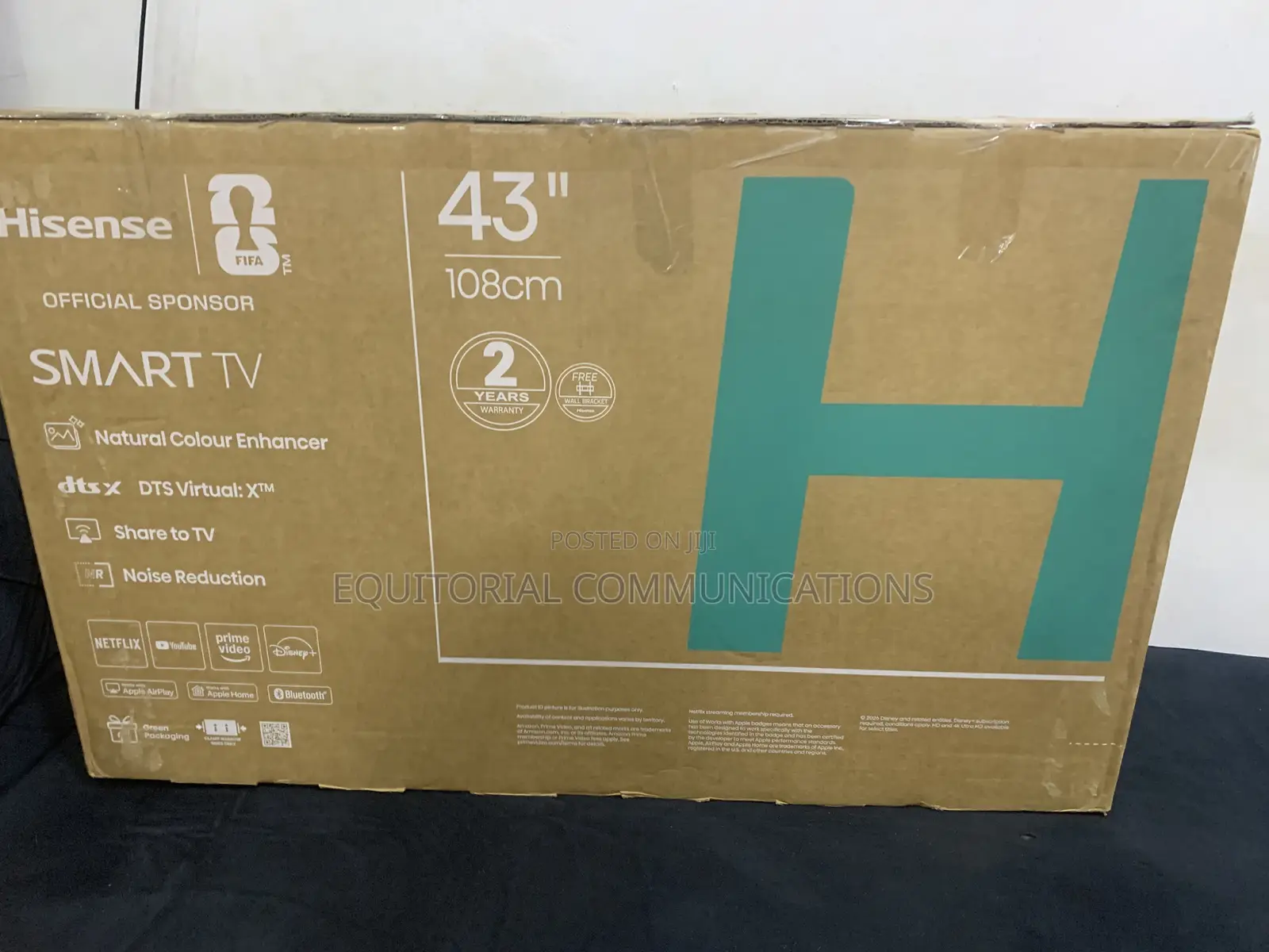 Hisense 43-Inch Smart TV – Smooth Streaming and Easy Navigation