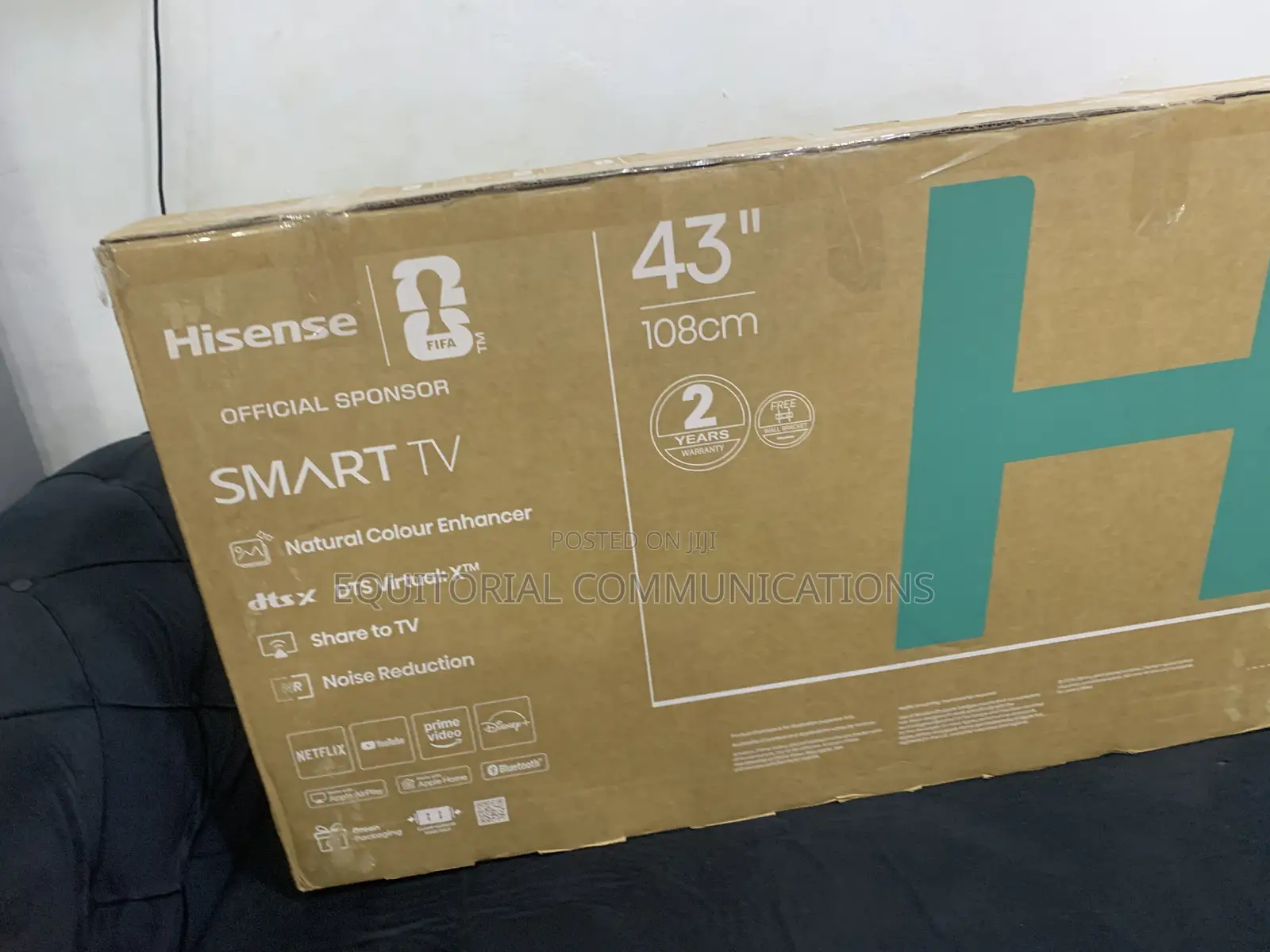 Hisense 43-Inch LED Smart TV With Modern Design
