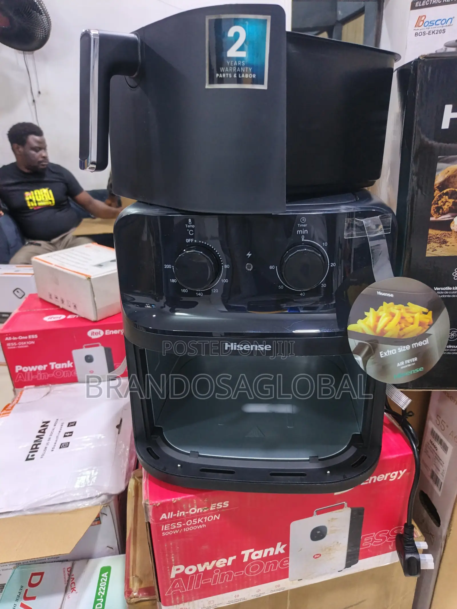 Hisense 8L Digital Cooker – Healthy Family Air Fryer