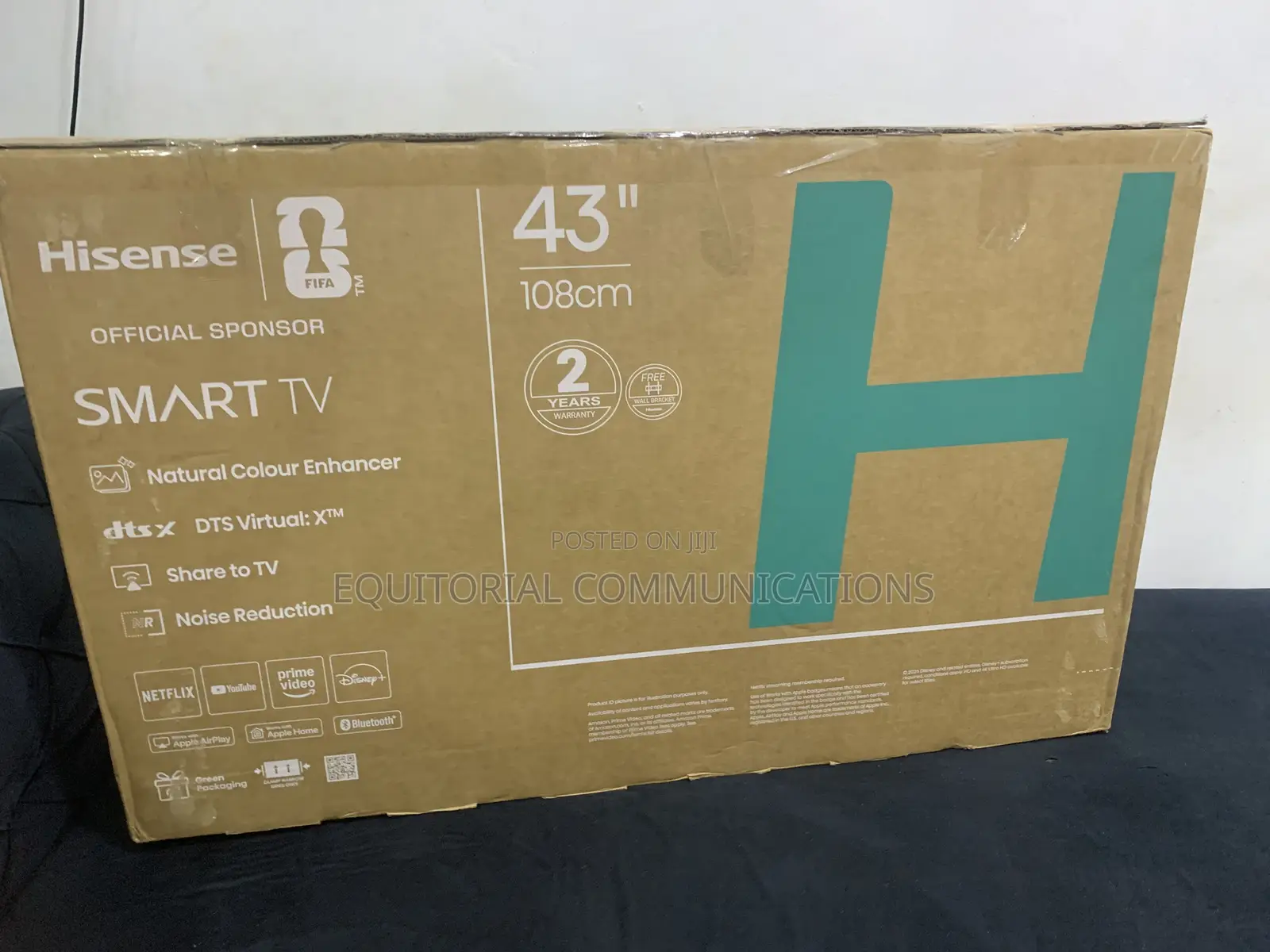 Hisense 43-Inch Smart TV – Stylish Design, Smart Performance
