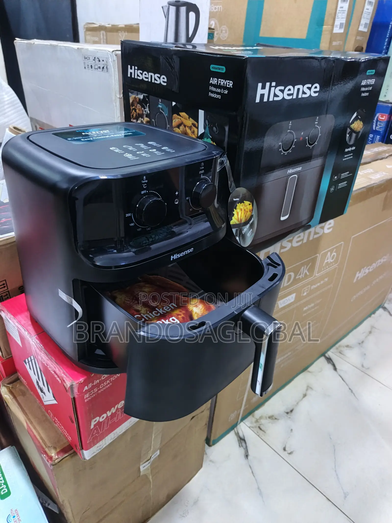 Hisense 8L Air Fryer – Large Basket Air Fryer
