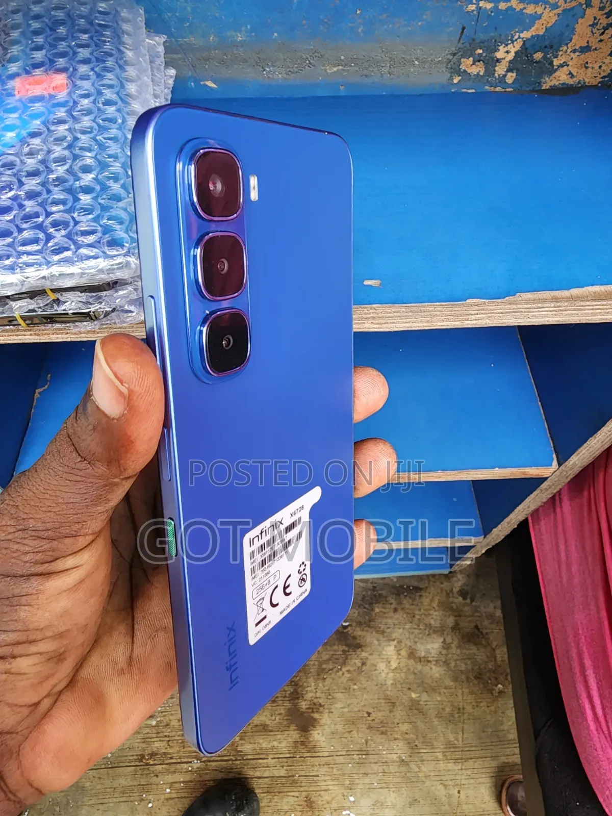 Infinix Hot 60i 256 GB Blue