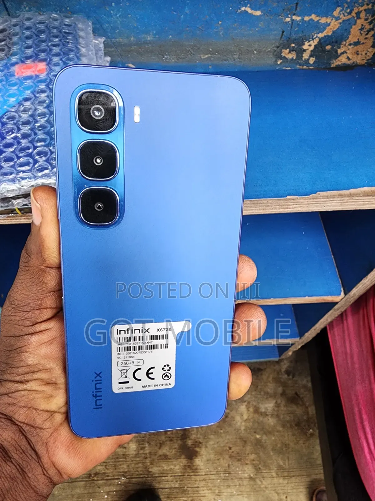 Infinix Hot 60i 256 GB Blue
