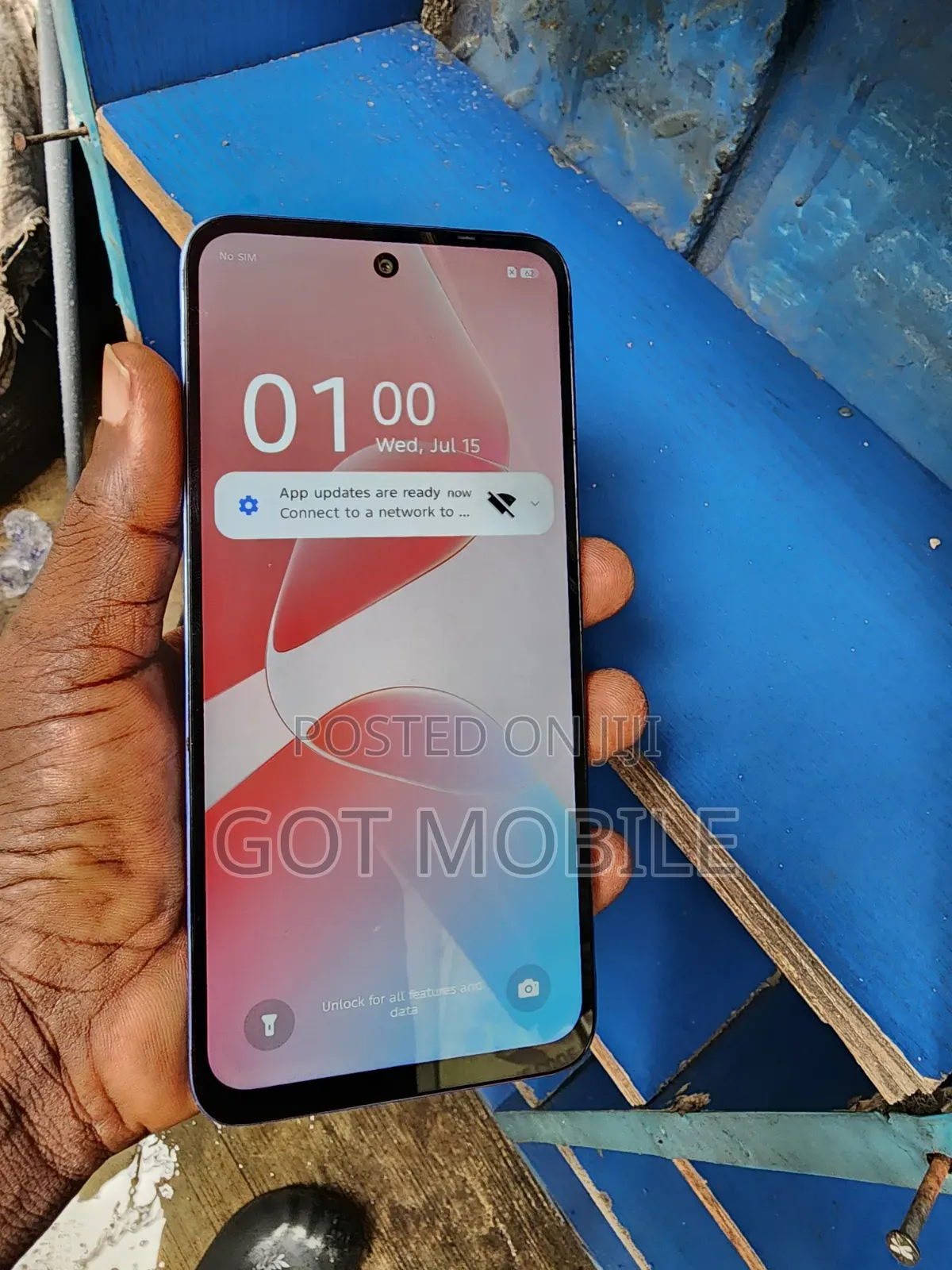 Infinix Hot 60i 256 GB Blue