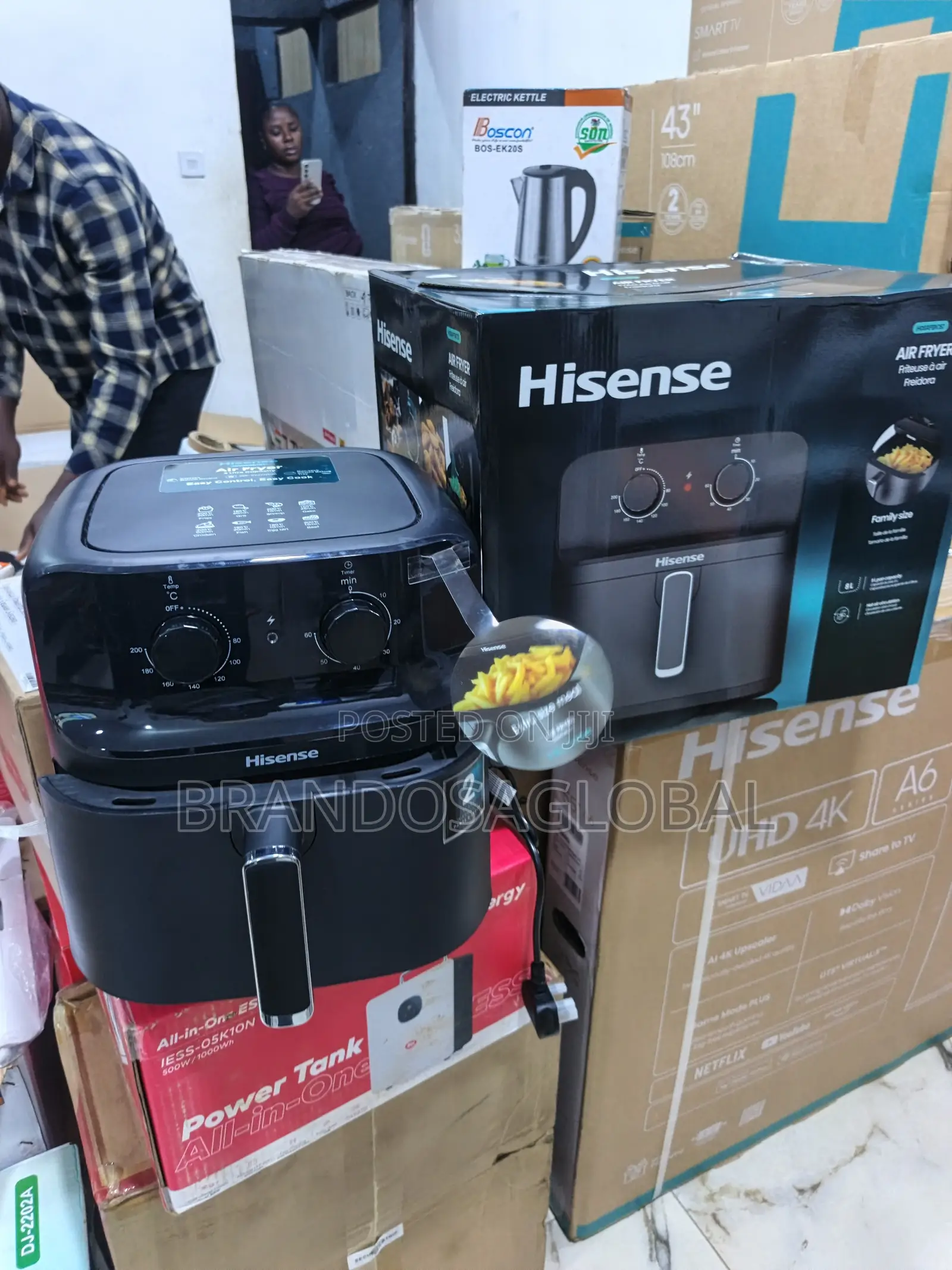 Hisense 8L Air Fryer – Home Cooking Solution