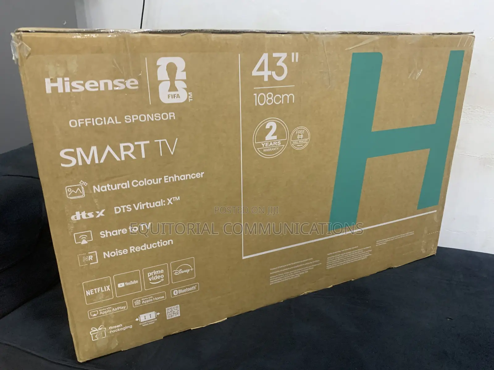 Hisense 43-Inch Smart TV – Designed for Modern Homes