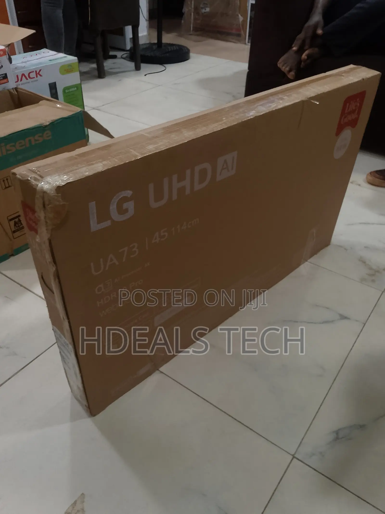 LG 45-Inch Ultra HD LED Smart TV for Home Entertainment