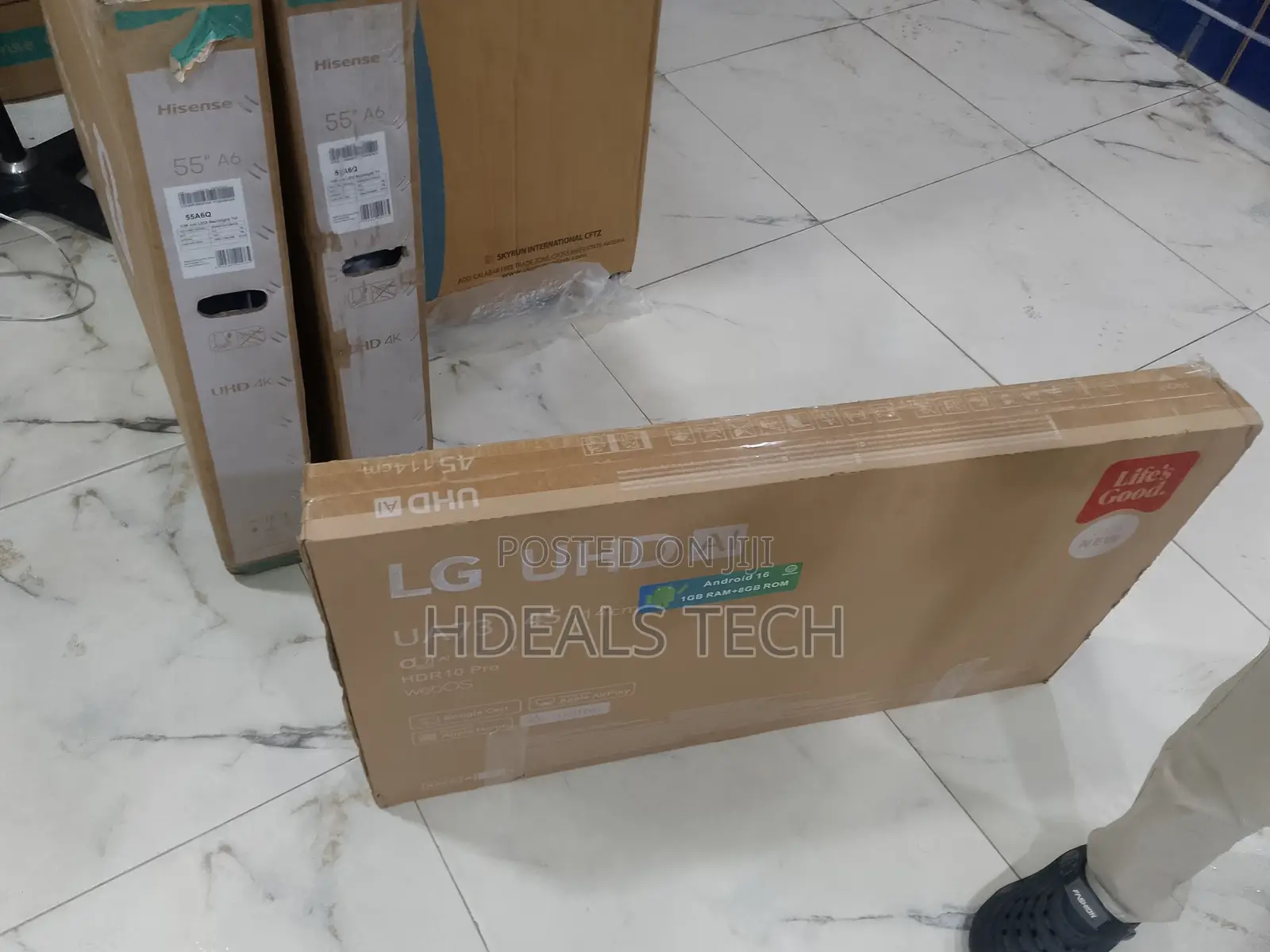 LG 45" UHD Smart Television With AI Picture