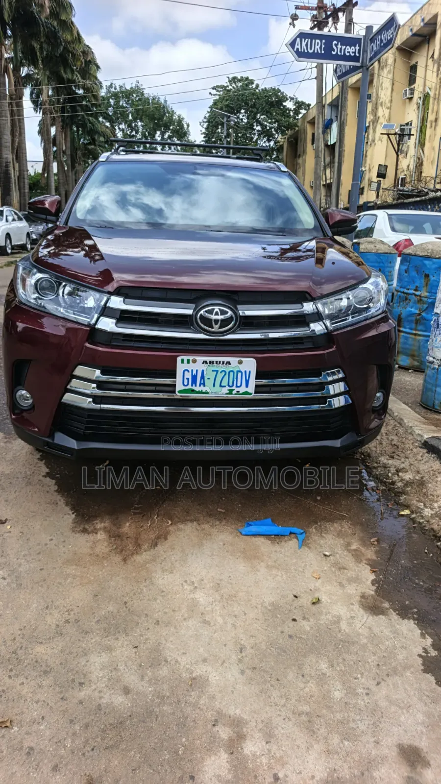 Toyota Highlander 2018 Orange