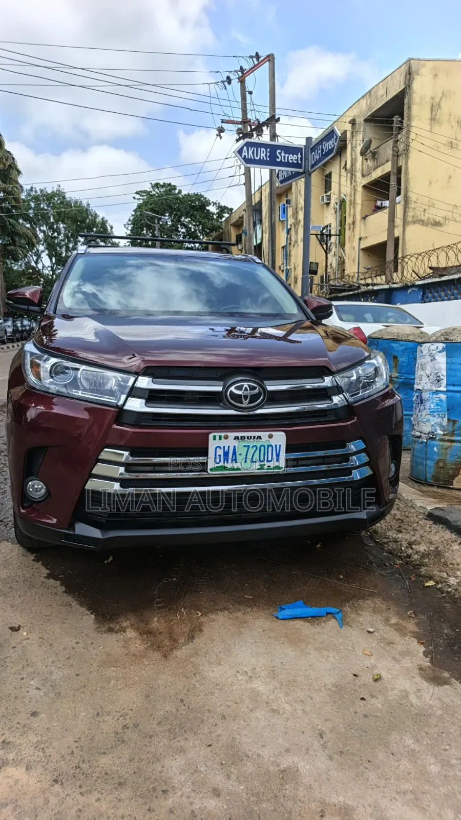 Toyota Highlander 2018 Orange