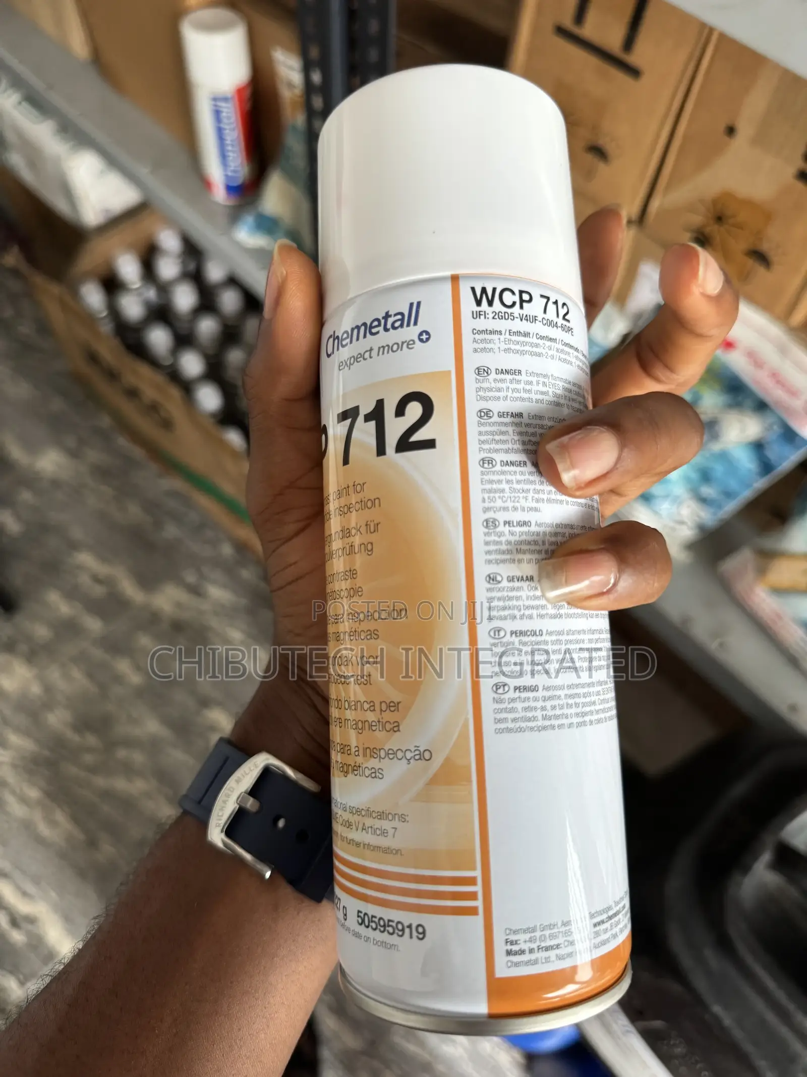 Chemetall WCP 712 White Contrast Paint