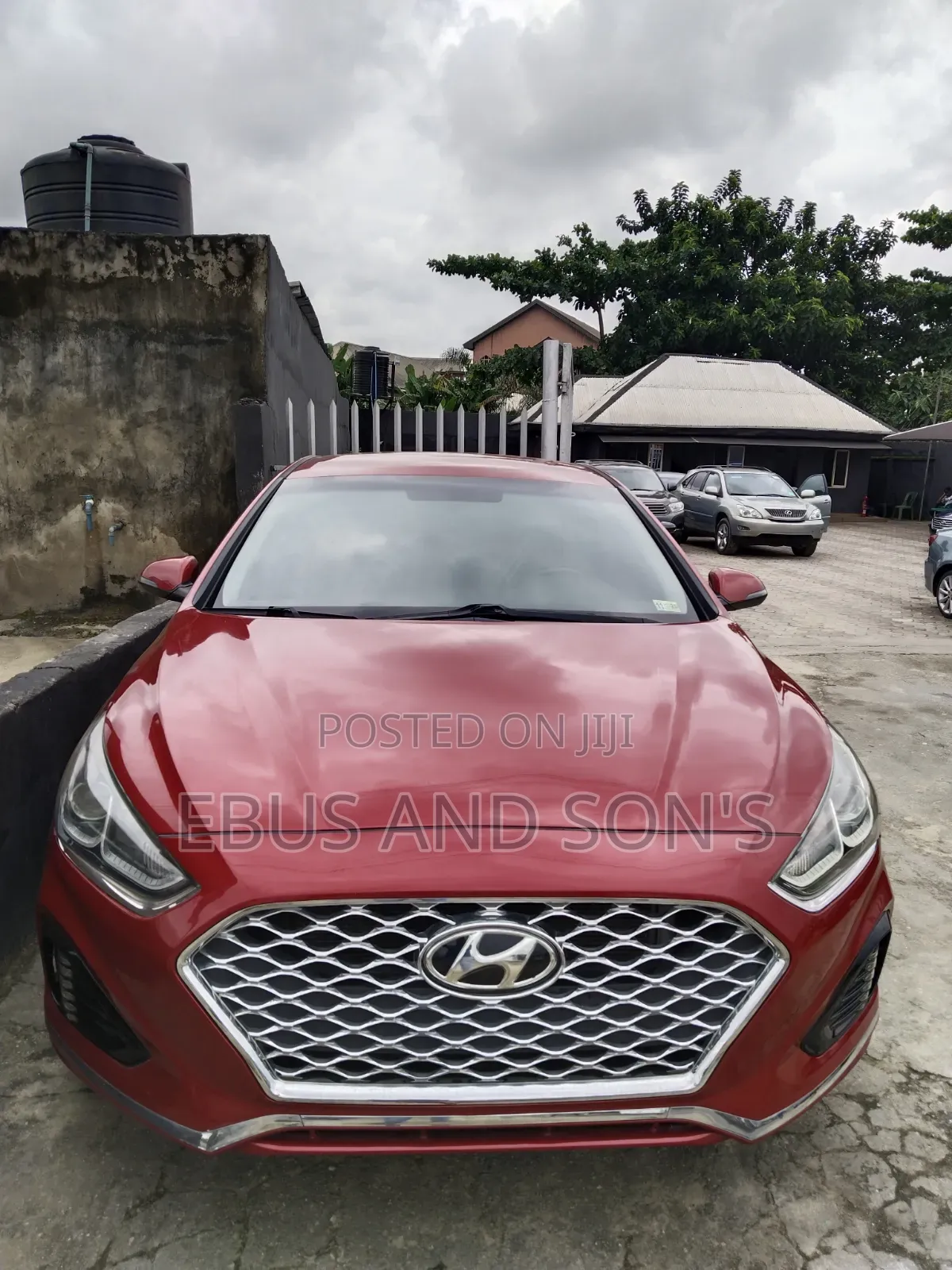 Hyundai Sonata 2017 Red