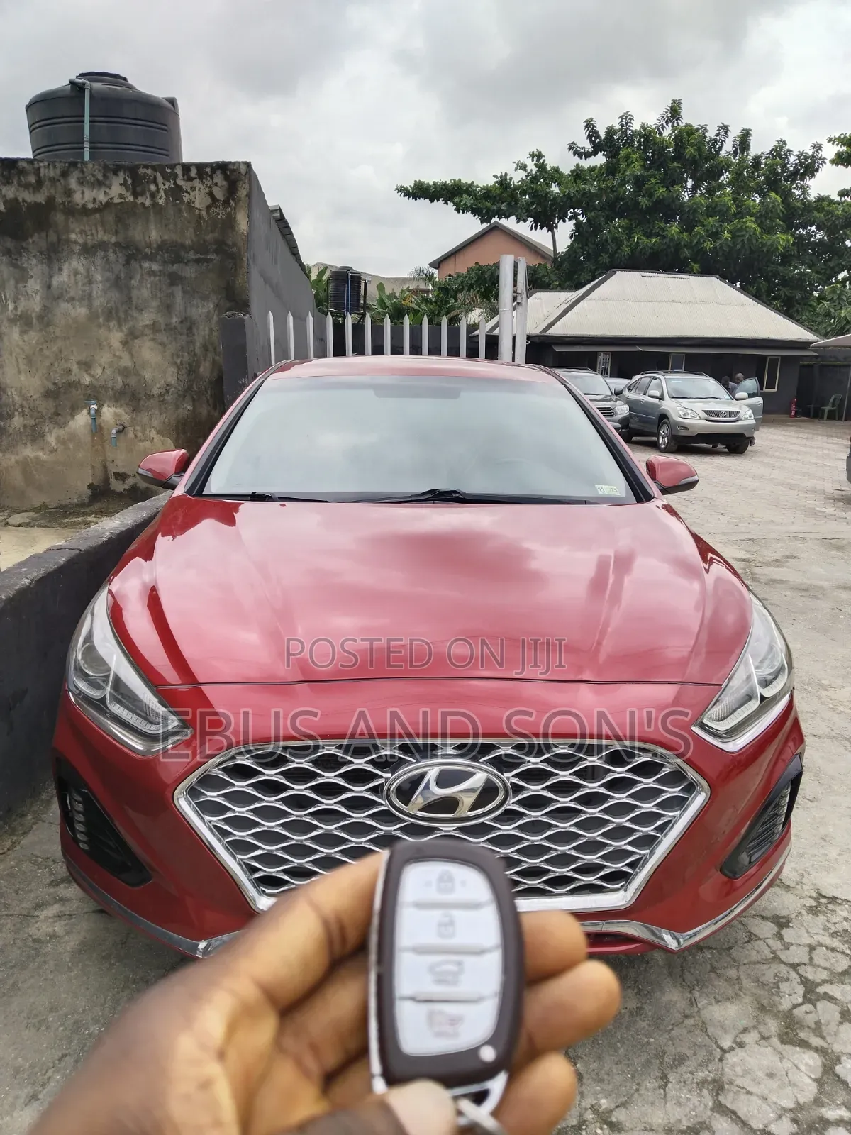 Hyundai Sonata 2017 Red