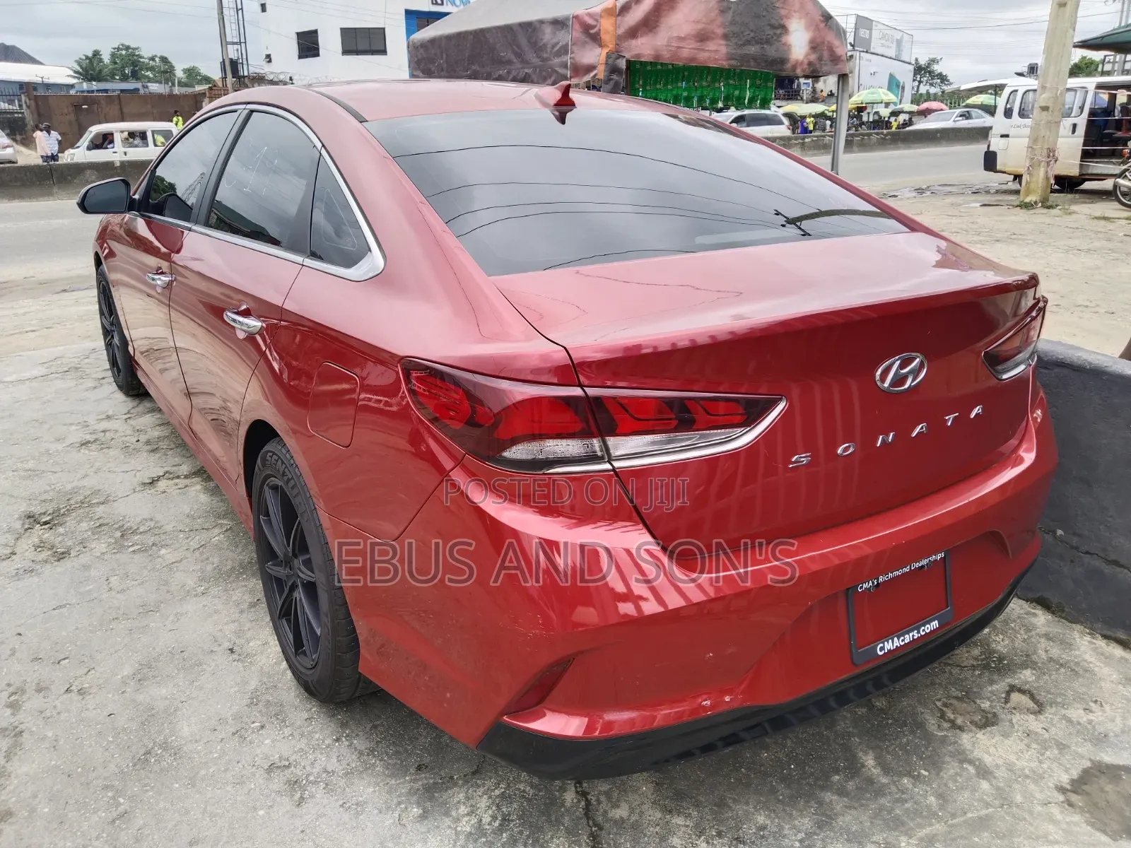 Hyundai Sonata 2017 Red